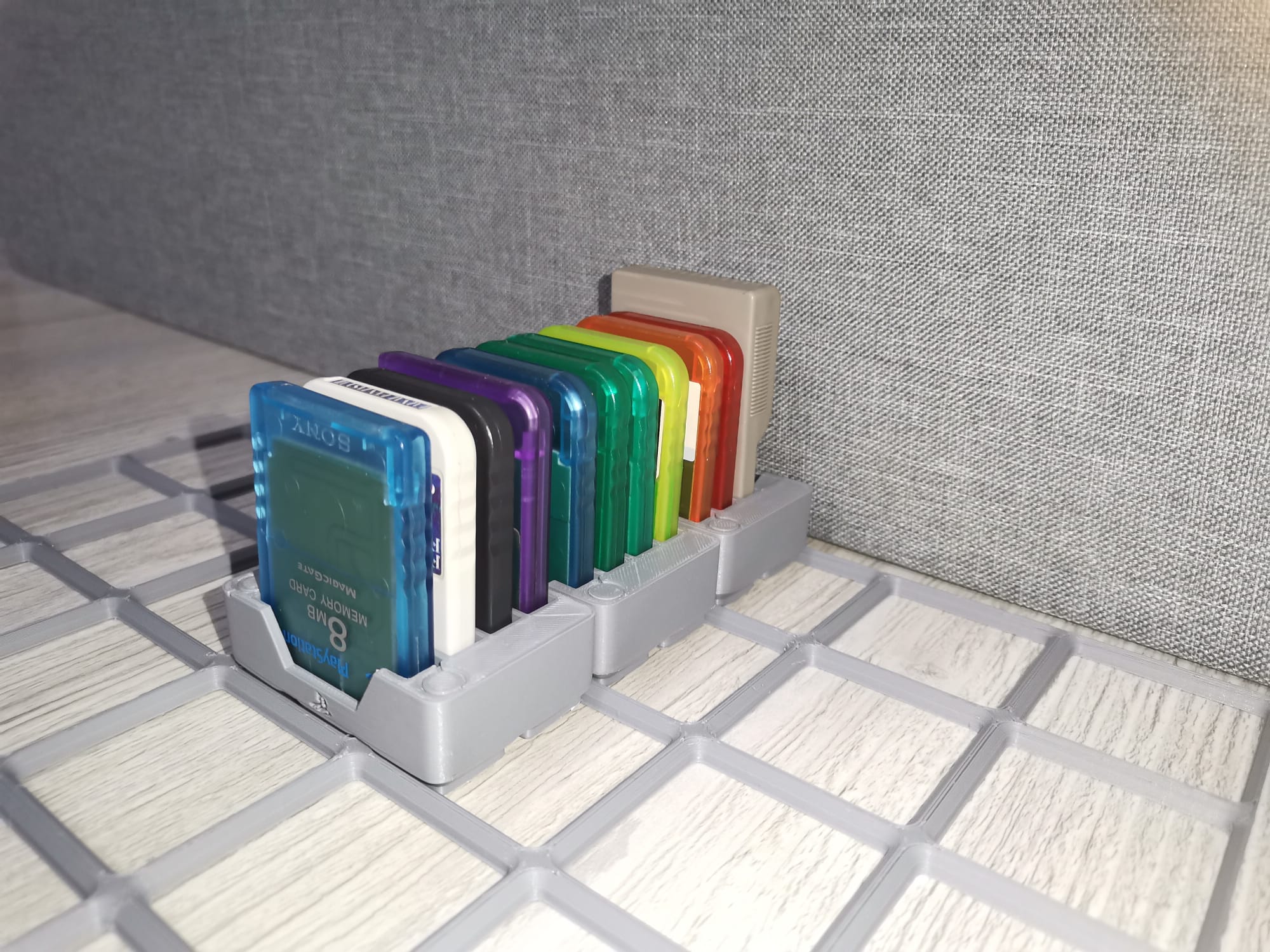 Playstation Memory Card Holder Gridfinity — miniatura 7