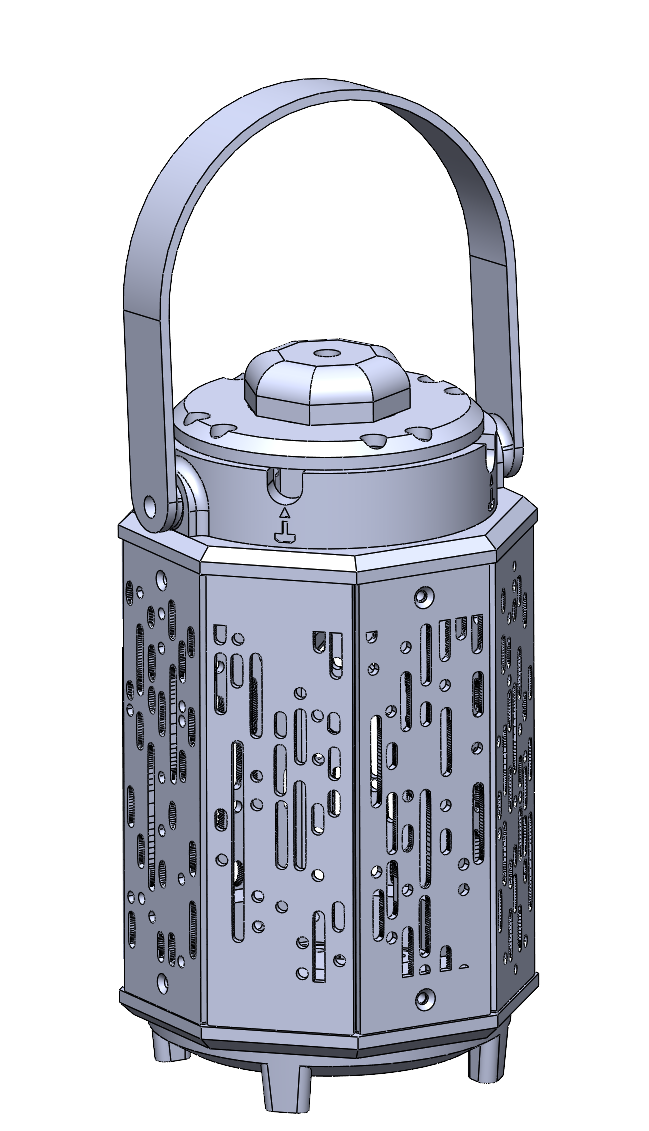 Escape Room 4 Digit Prop Lantern