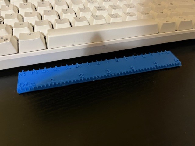 Miniatura 2 do modelo 3D Simple Ruler Collection