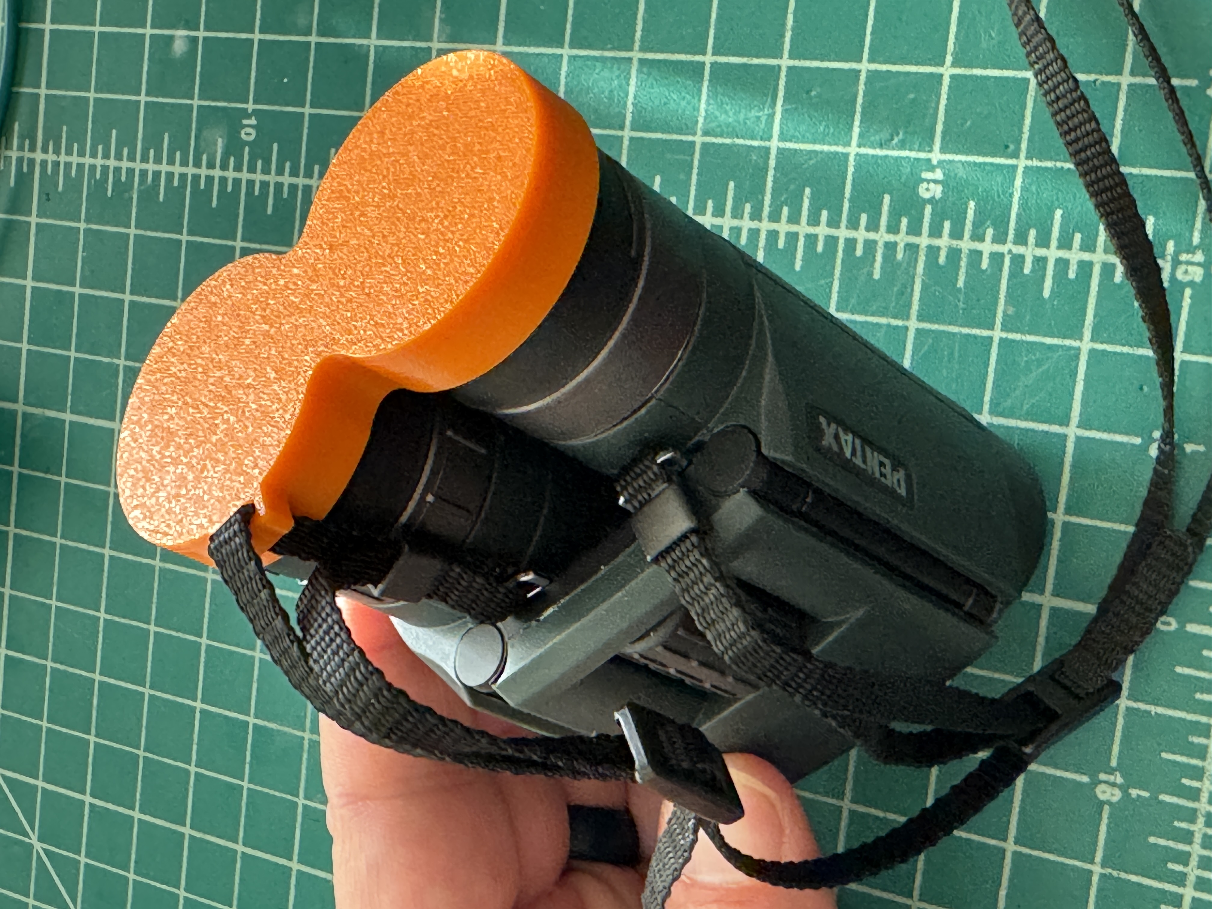 Eyepiece Lens cap Remix with Eyelet for 8x25 binoculars