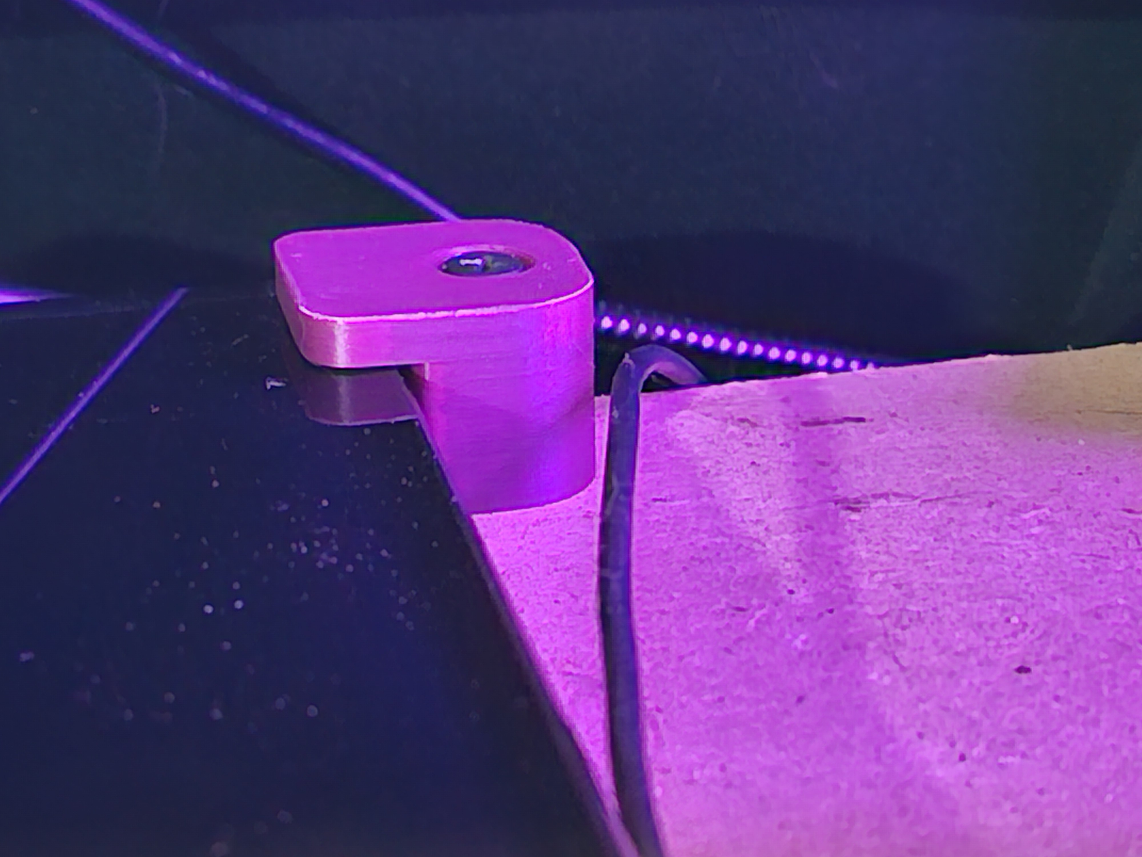 upmount monitor stand bracket if you have cats keeps it from tipping