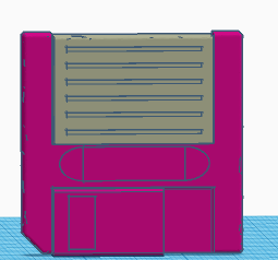 Floppy Disk SD Card Holder (Improved)