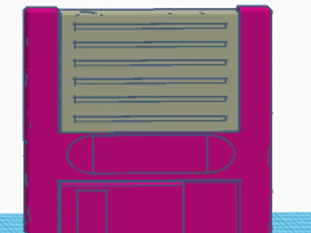 Floppy Disk SD Card Holder (Improved)
