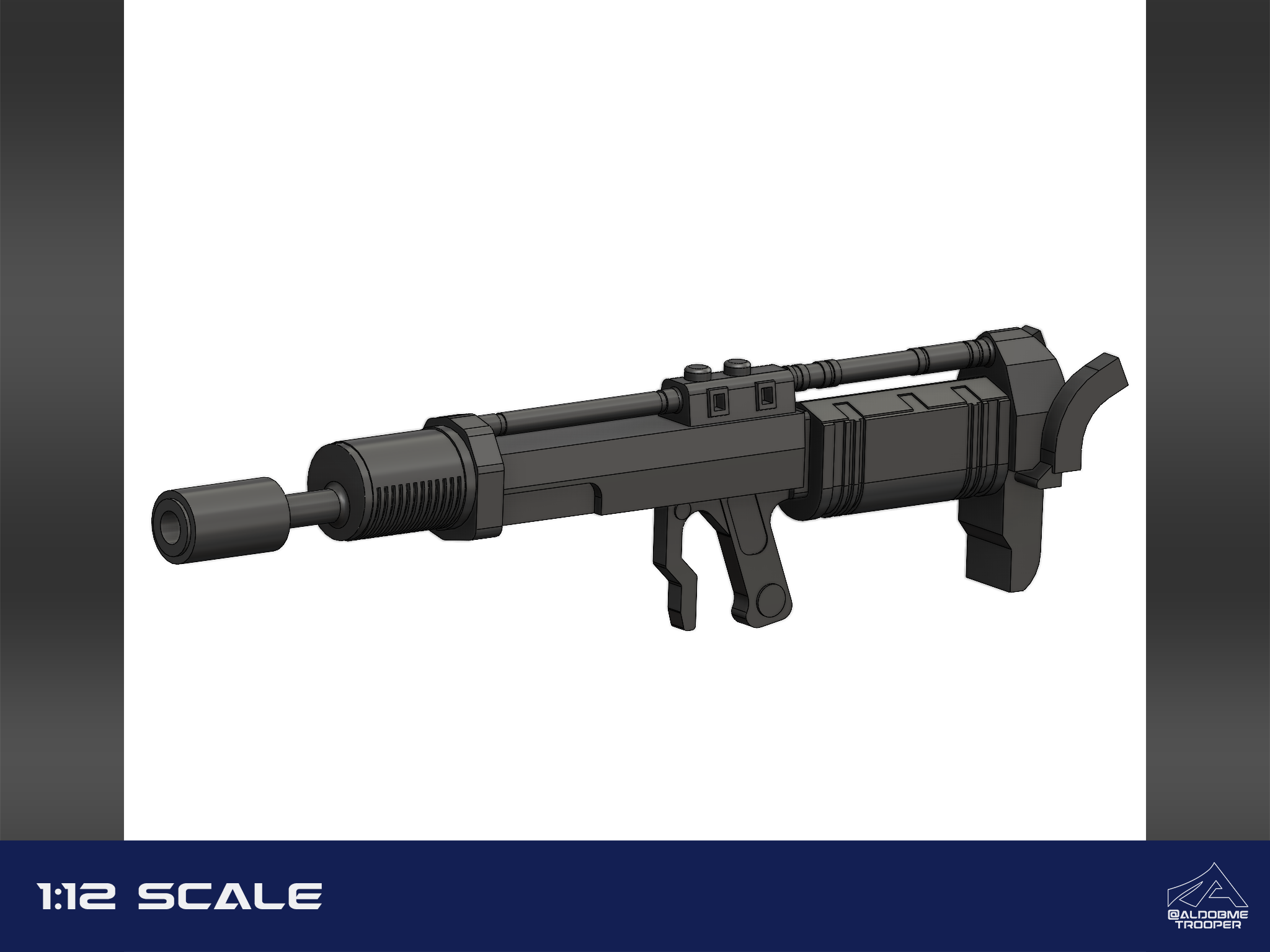 Oppressor flamethrower 1:12 Scale
