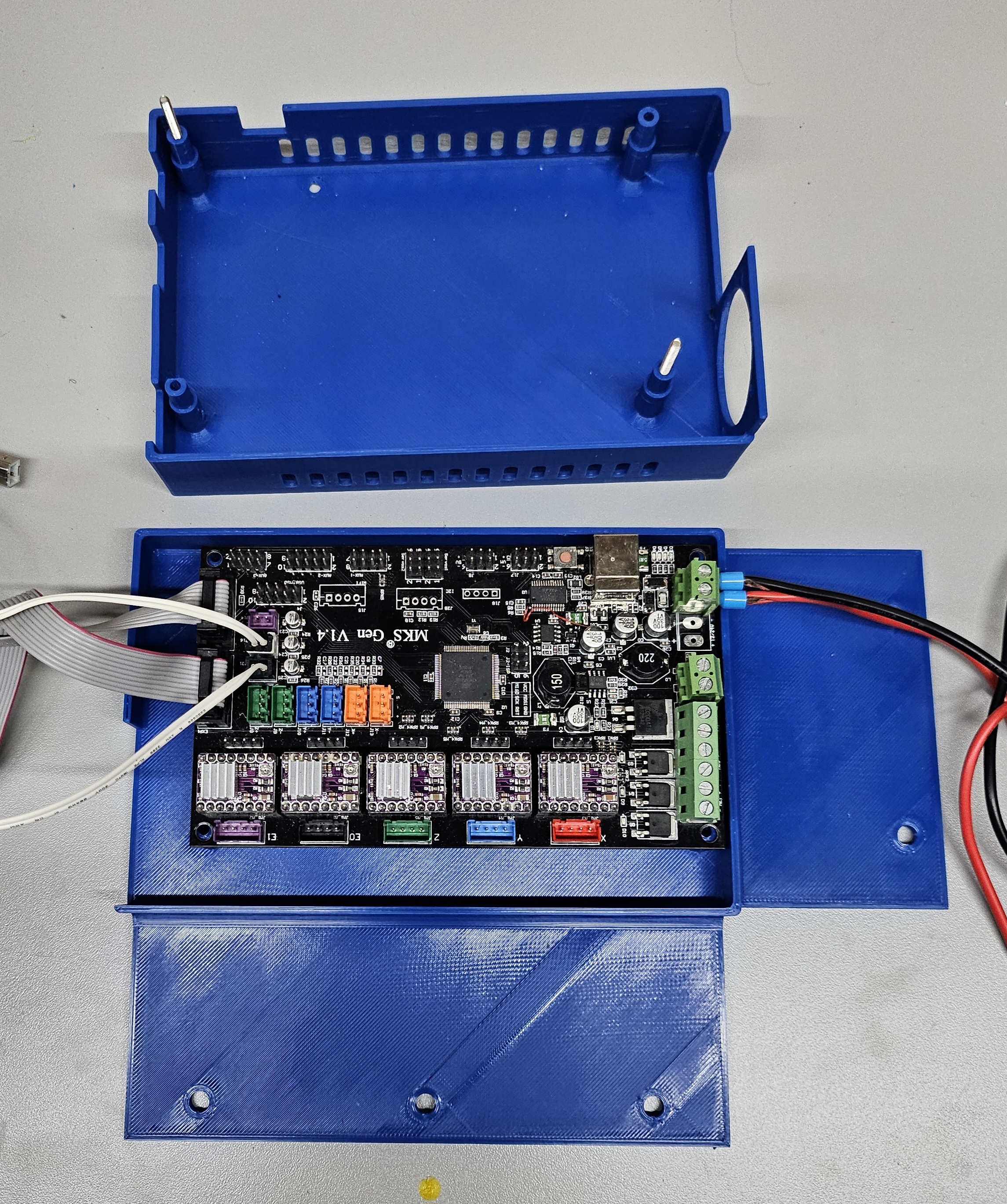 MKS Gen V1.4 2020 enclosure case with 40mm fan