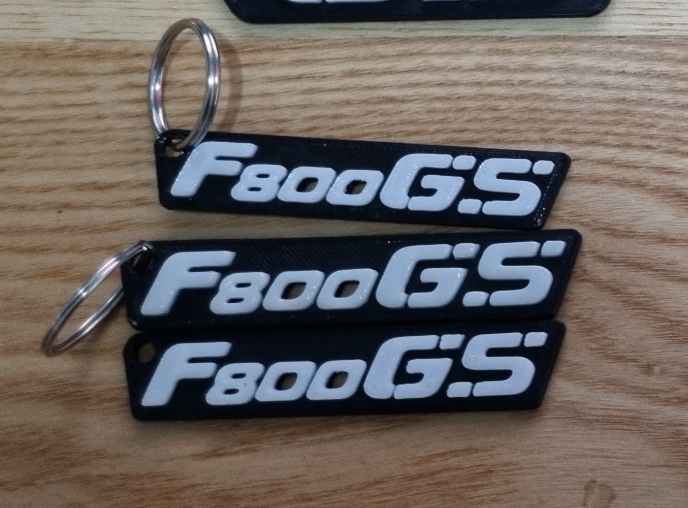 BMW F800GS Keychain / Keytag 75mm