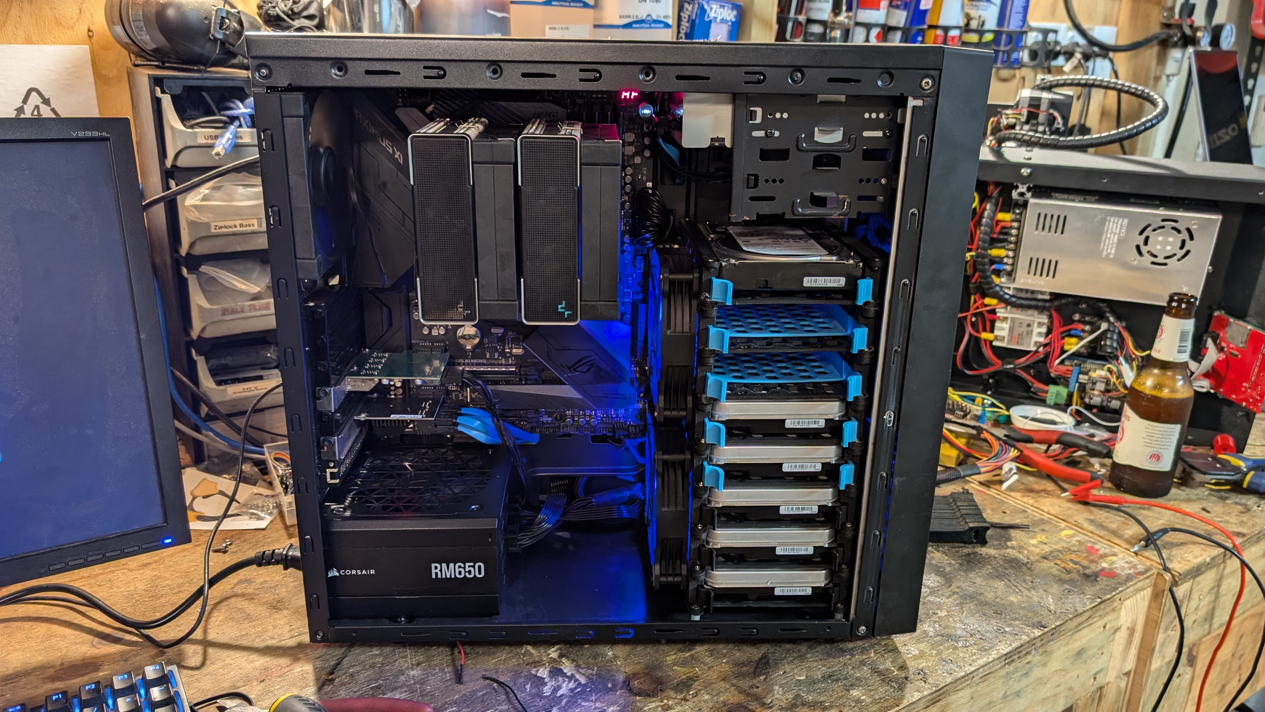 Stackable 3.5" HDD Tray with Sliding Drawers — miniatura 2
