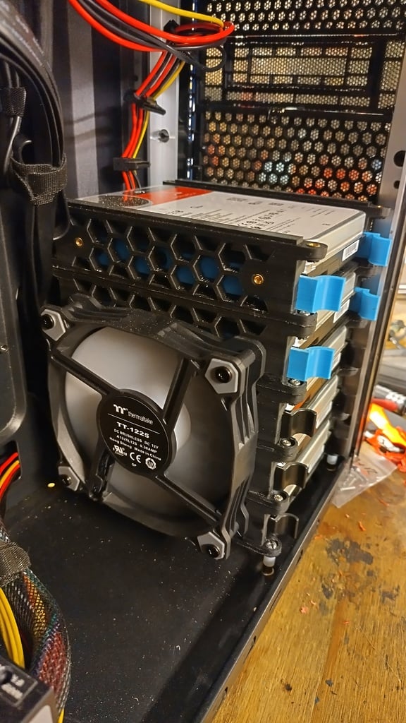 Stackable 3.5" HDD Tray with Sliding Drawers — miniatura 3