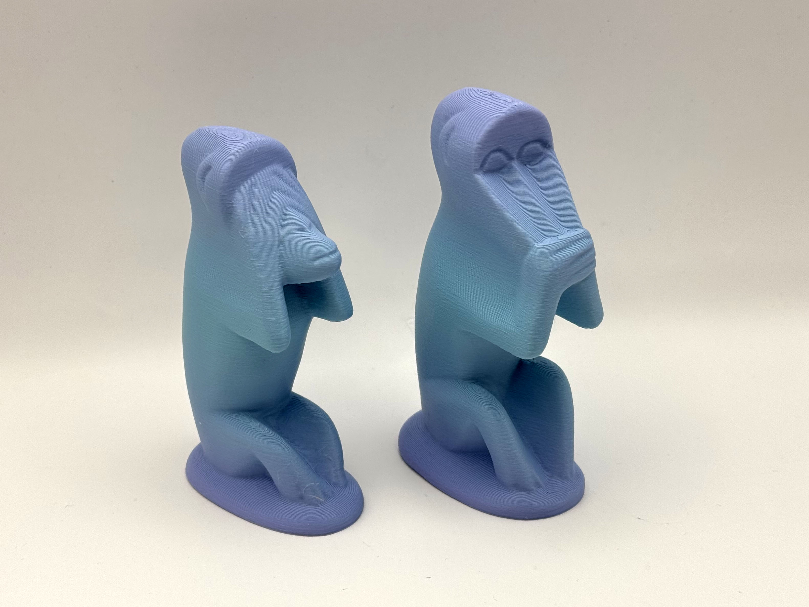 Two Cute Monkey Figurines — thumbnail 2