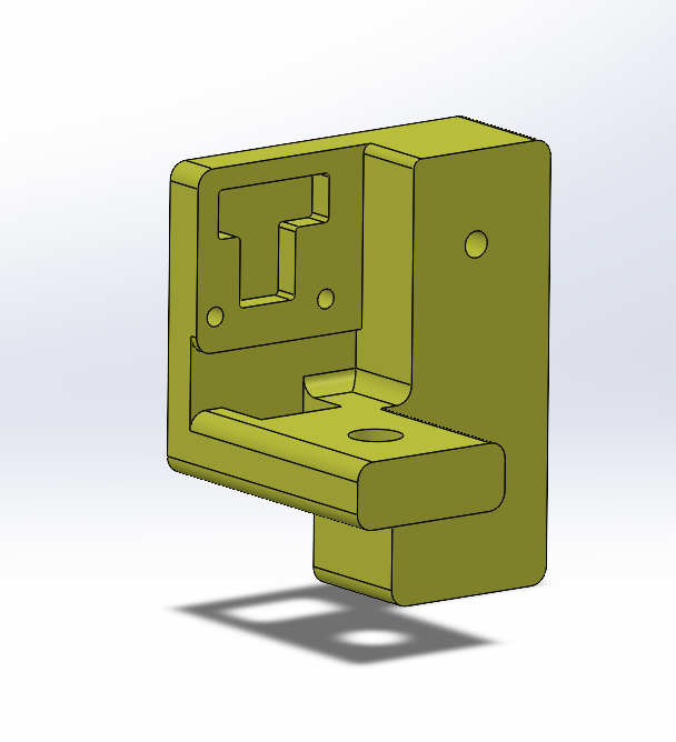 Miniatura 7 do modelo 3D Ender 3v2 - limit switch holder + button