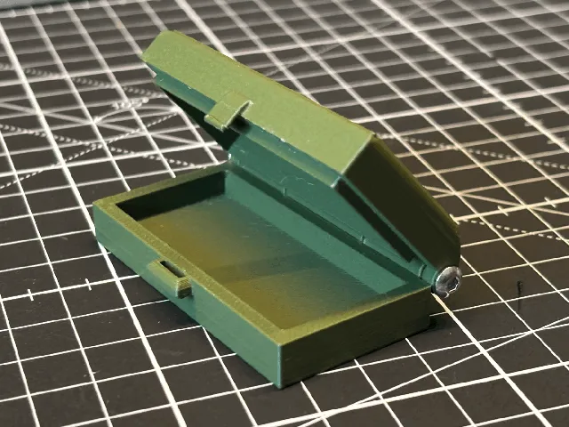 USB key holder box to be used for delivering video and photo services.