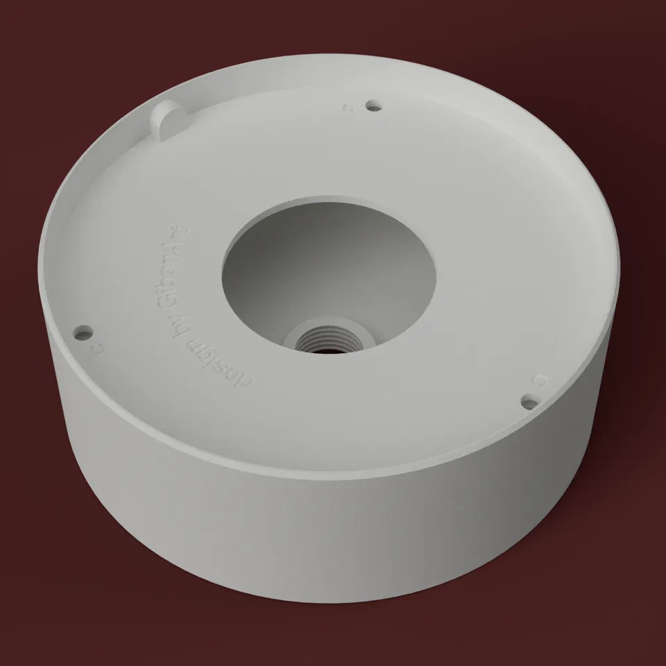 Universal Dome Kamera Abdeckung - Weiße Anschlussdose Zum Verstecken Von Kabeln