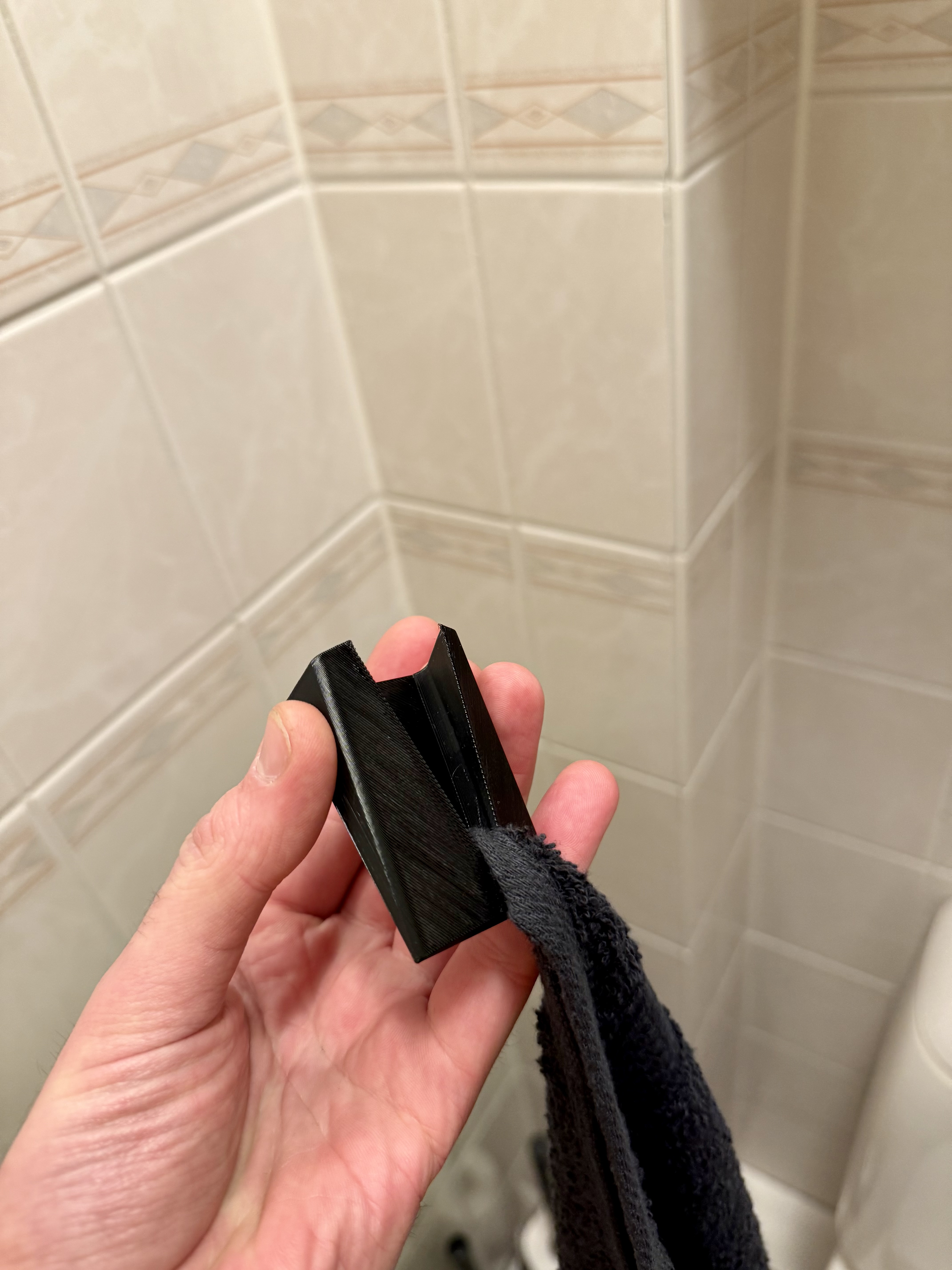 Modern towel holder wall mount for holding towels or other stuff to the wall or cabinets