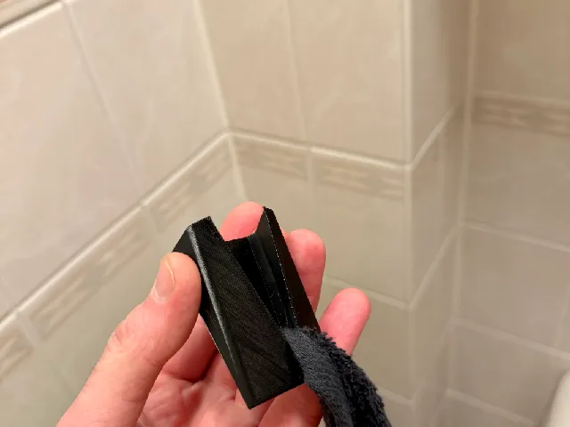 Modern towel holder wall mount for holding towels or other stuff to the wall or cabinets