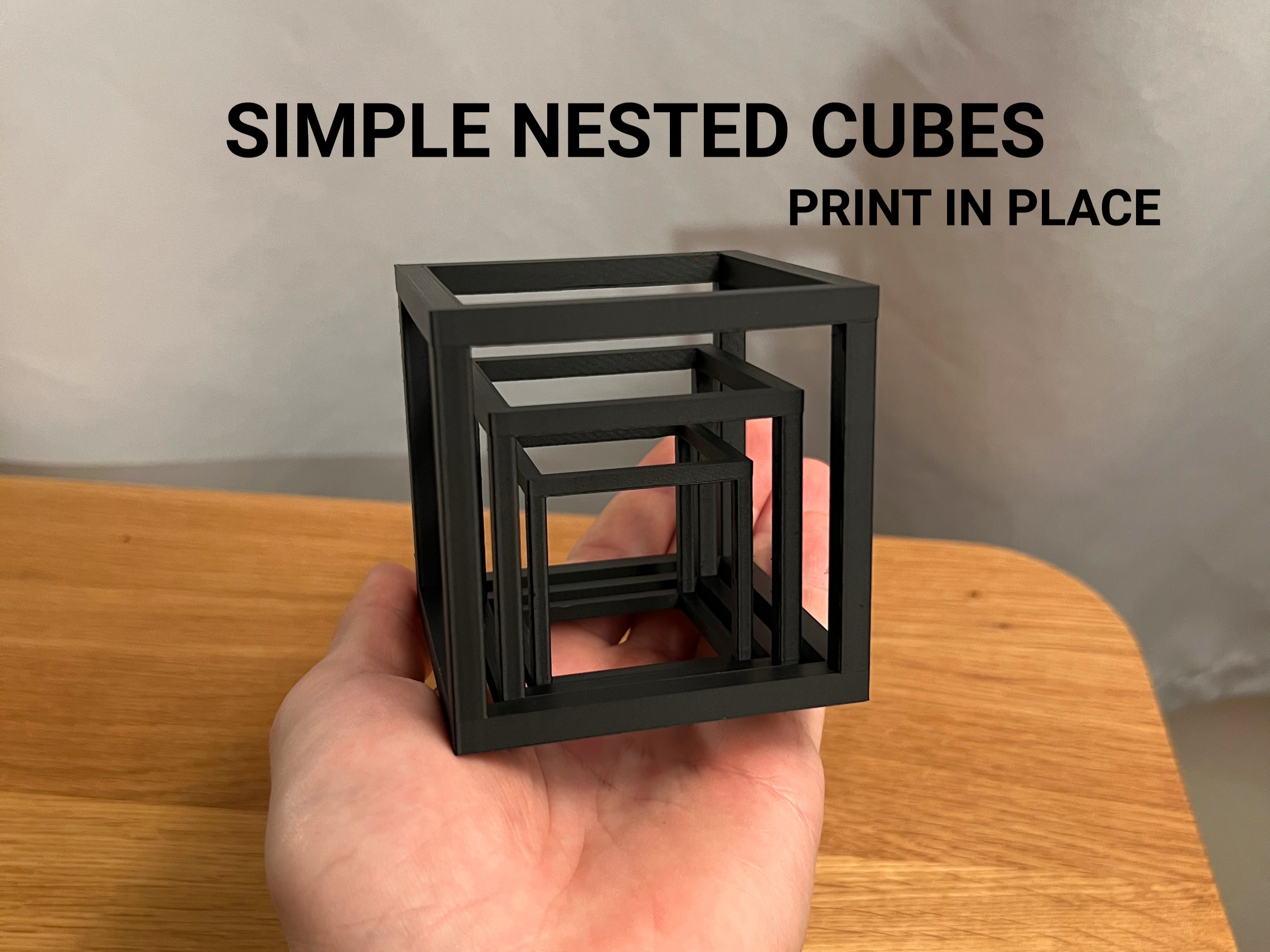 Simple Nested Cubes