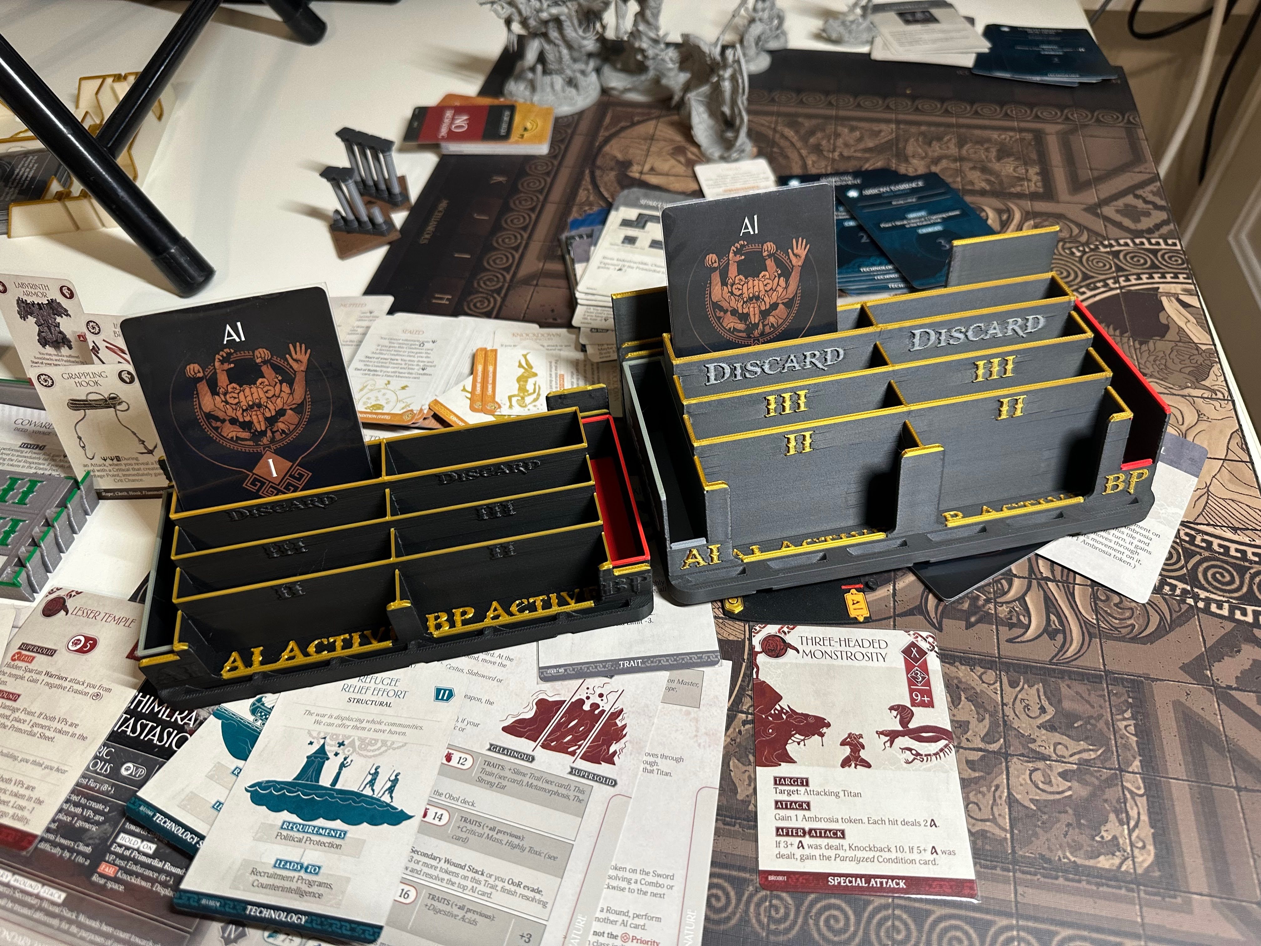 Aeon Trespass: Odyssey - Improved Battle Tray for AI/BP Cards