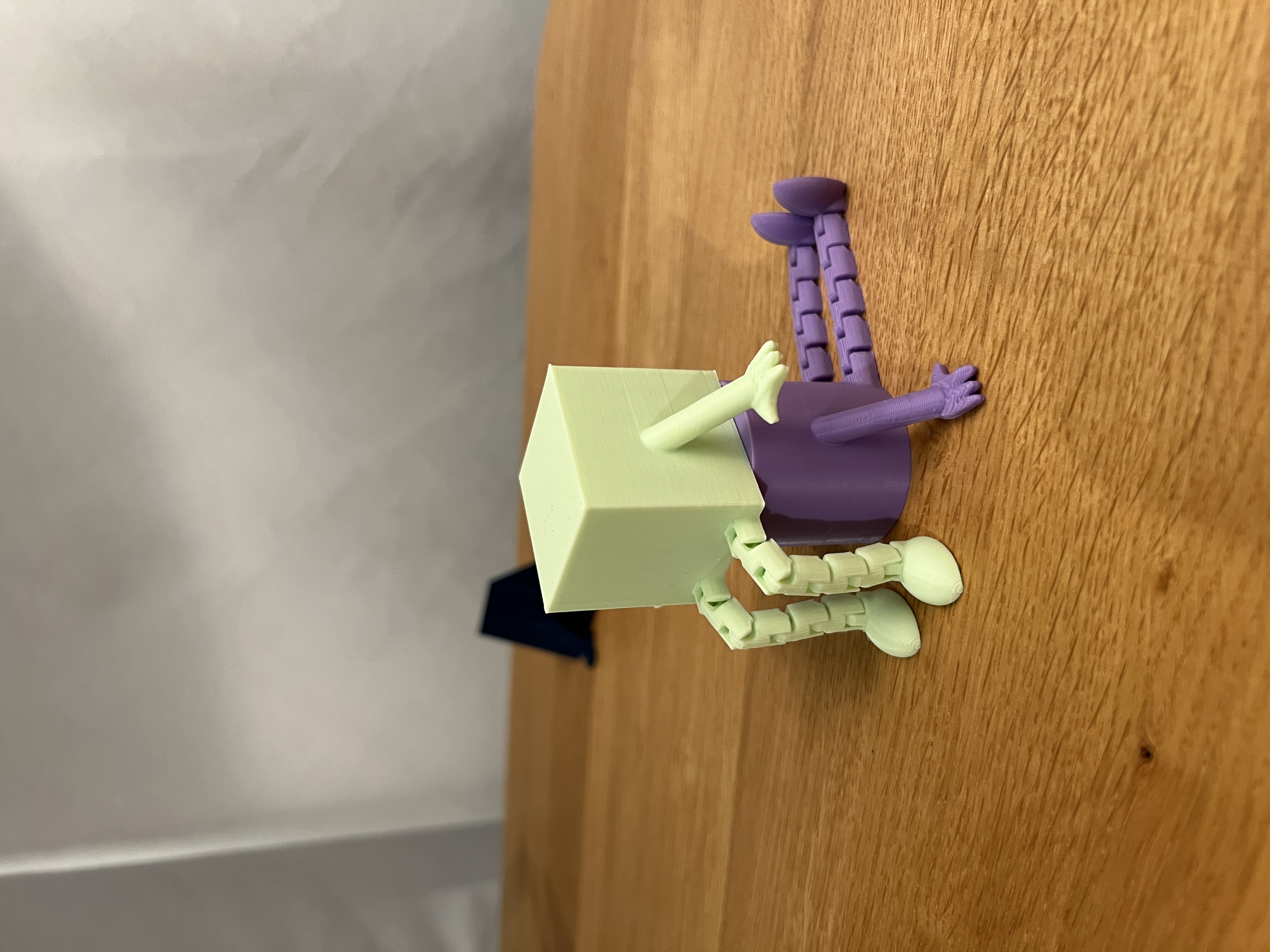 Miniatura 4 do modelo 3D Articulated Cube Buddy