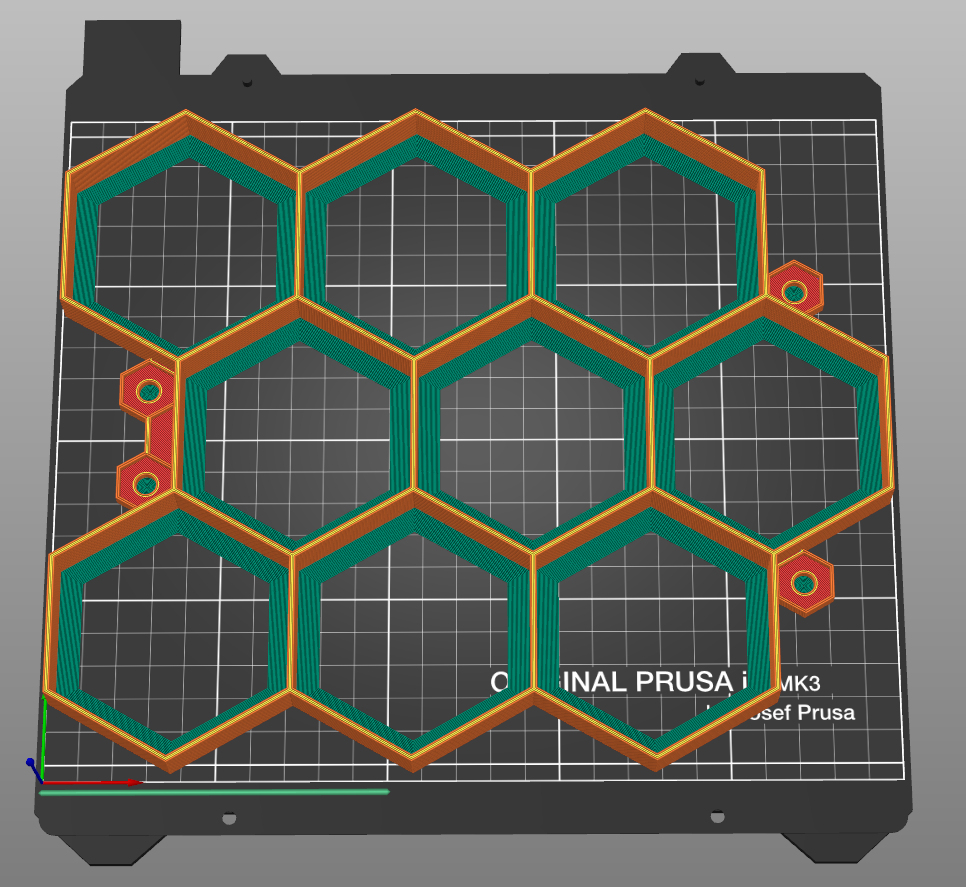 Infill Pattern Showcase - Wall Mountable (no MMU) — miniatura 6