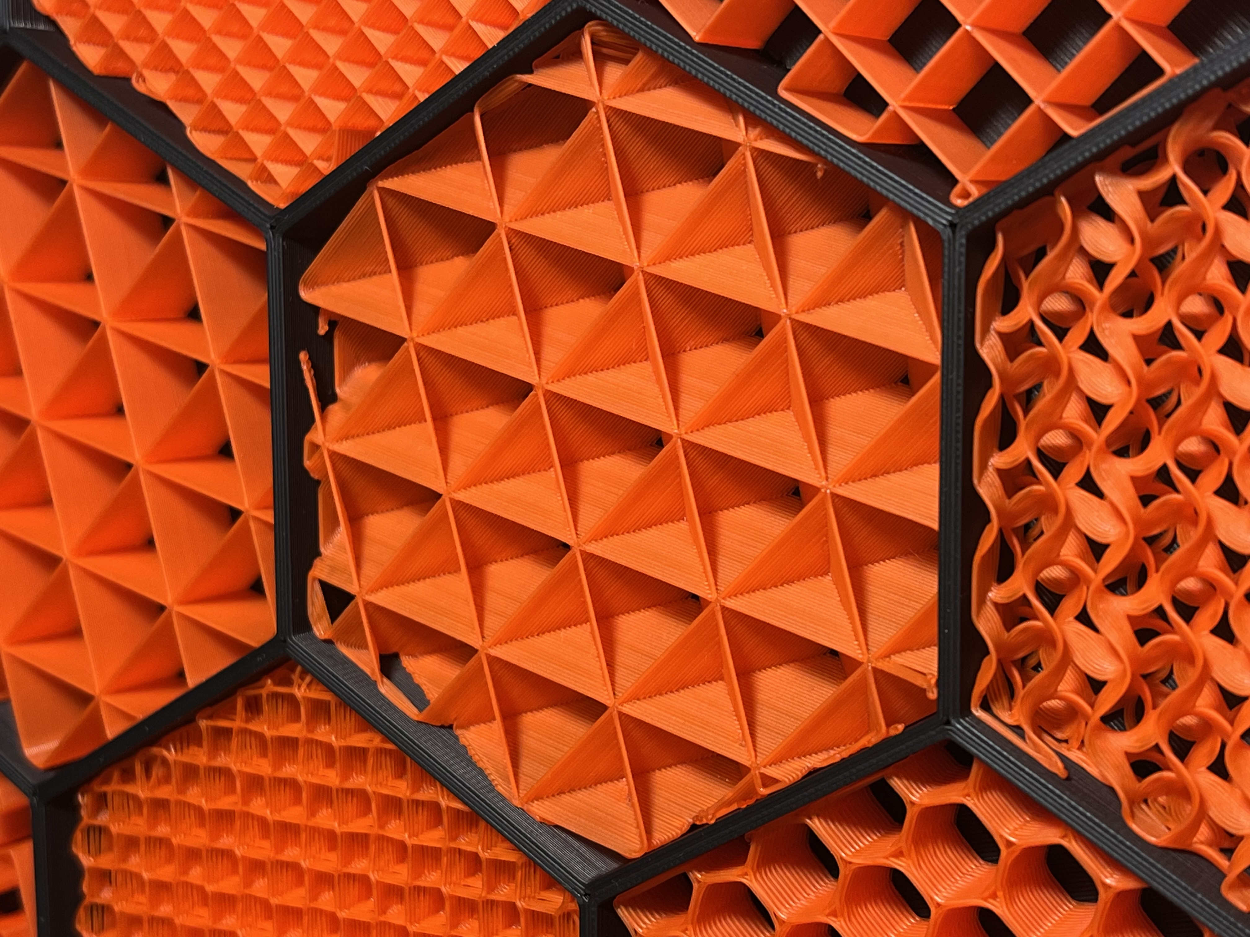 Infill Pattern Showcase - Wall Mountable (no MMU) — miniatura 2
