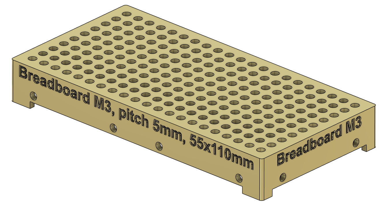 Open Breadboard M3 (various sizes, optical) — miniatura 2