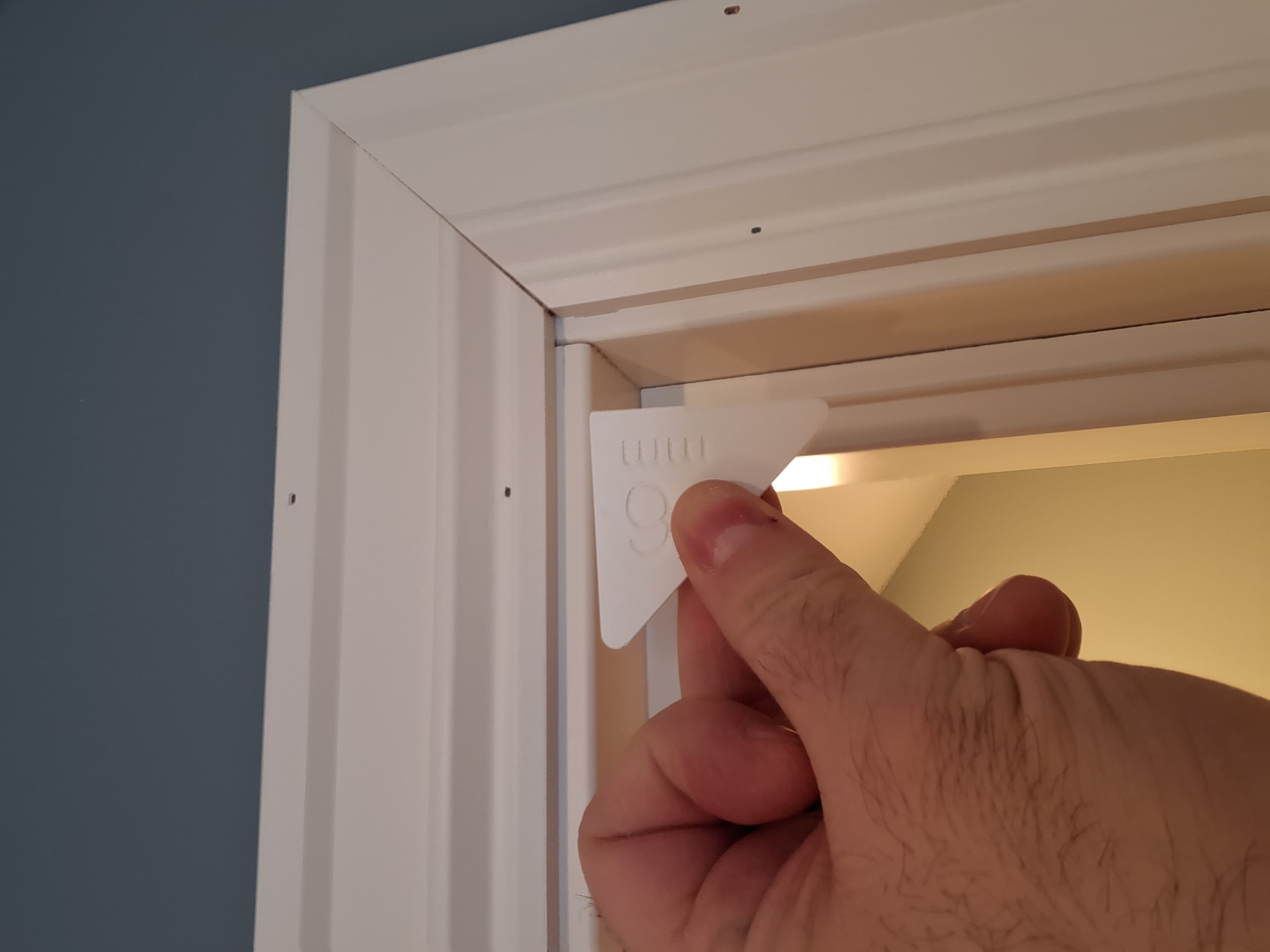 Template for door/window casing/trim - 6 mm