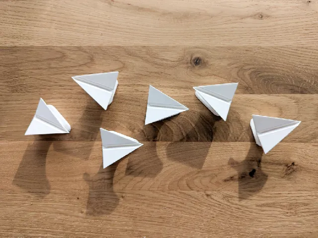 Paperplane hook (for towels, keys etc.)