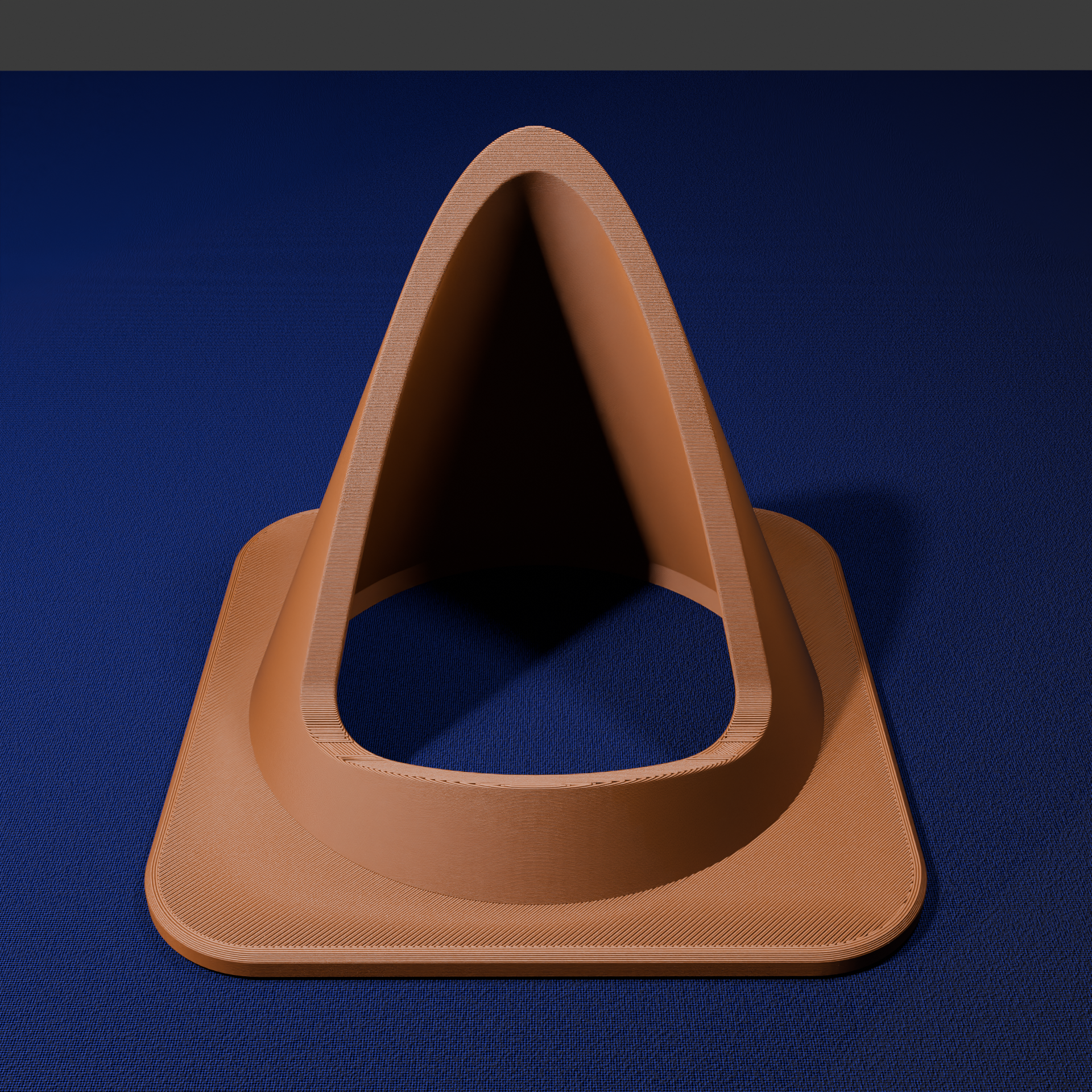 Traffic Cone Phone Holder