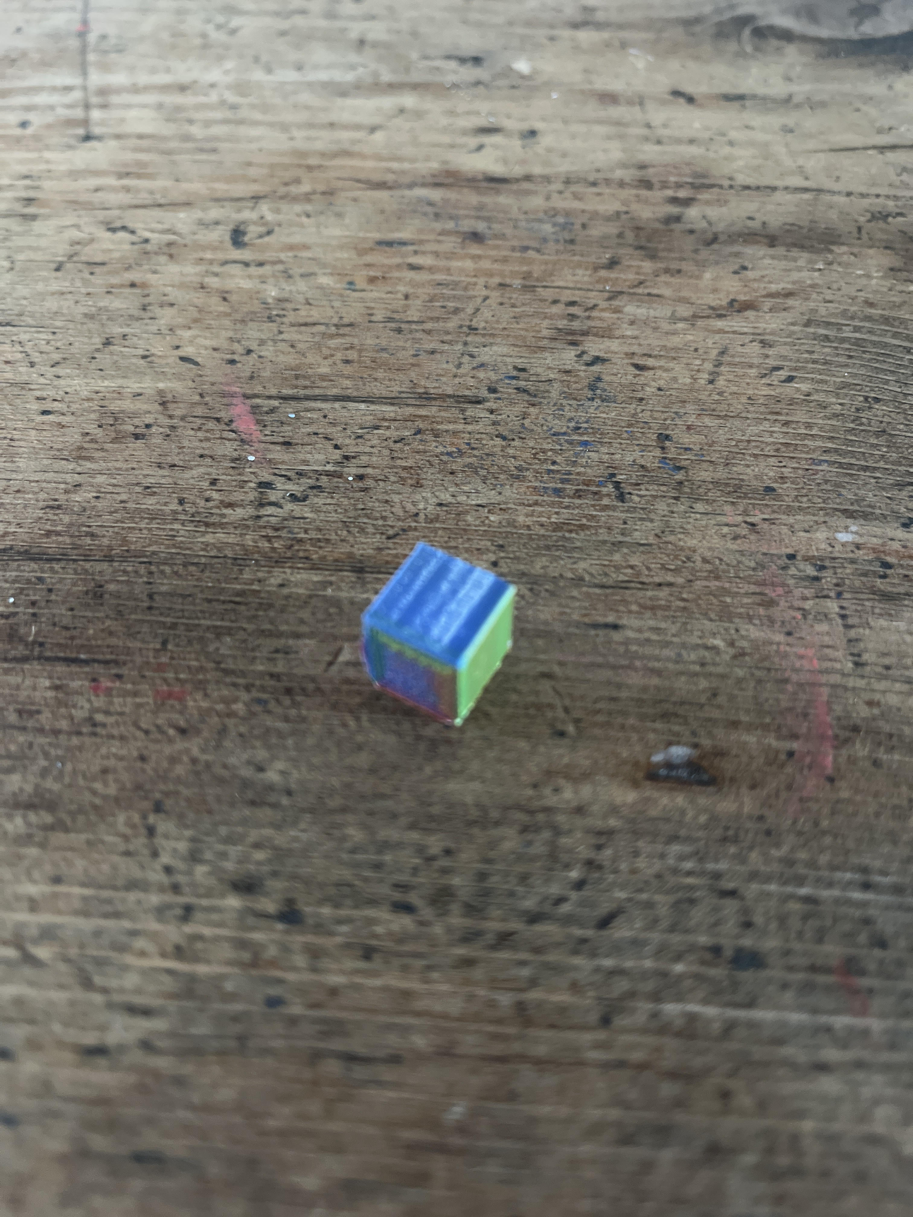 Miniatura 2 do modelo 3D centimeter measuring cube/calibration cube