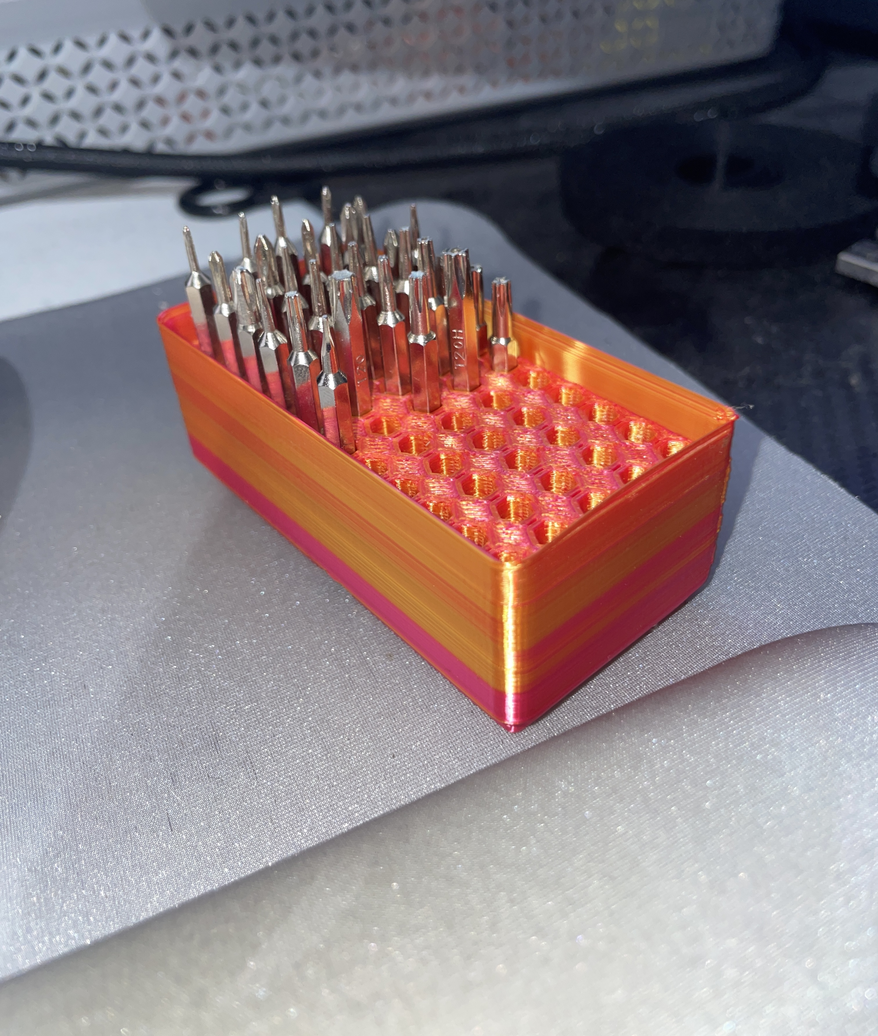 Gridfinity 4mm Hex Bit Holder
