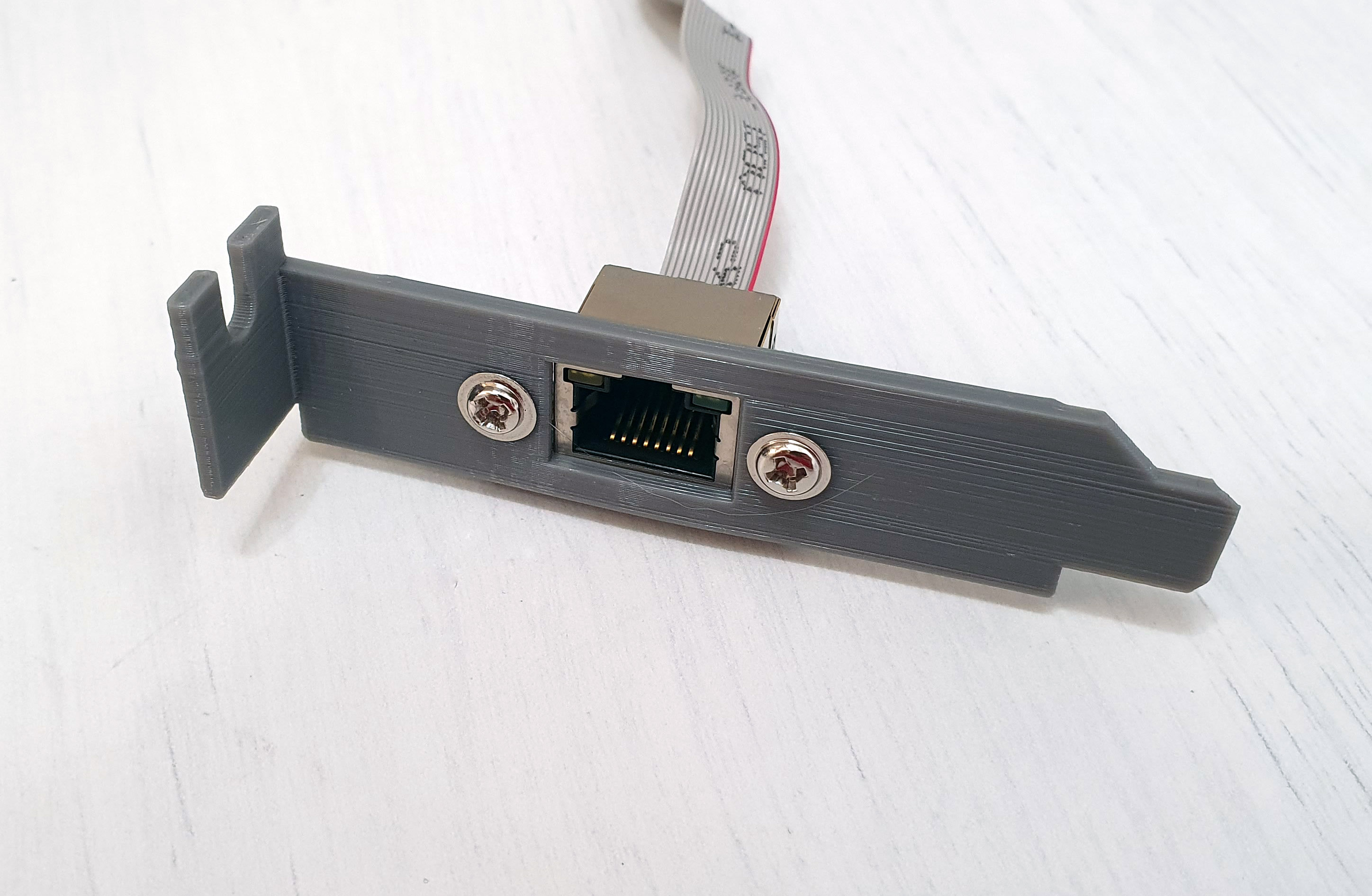 PCI low profile bracket for RJ45 M.2 to 2.5 GbE from AliExpress