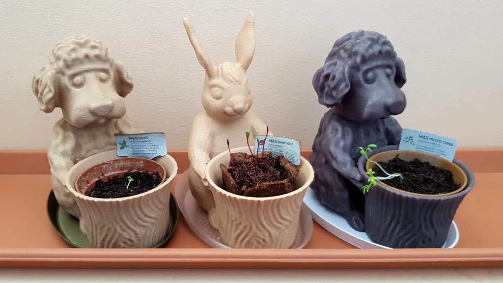 resin pot plants Stump Handmade Resin Succulent Planter – The Decorshed