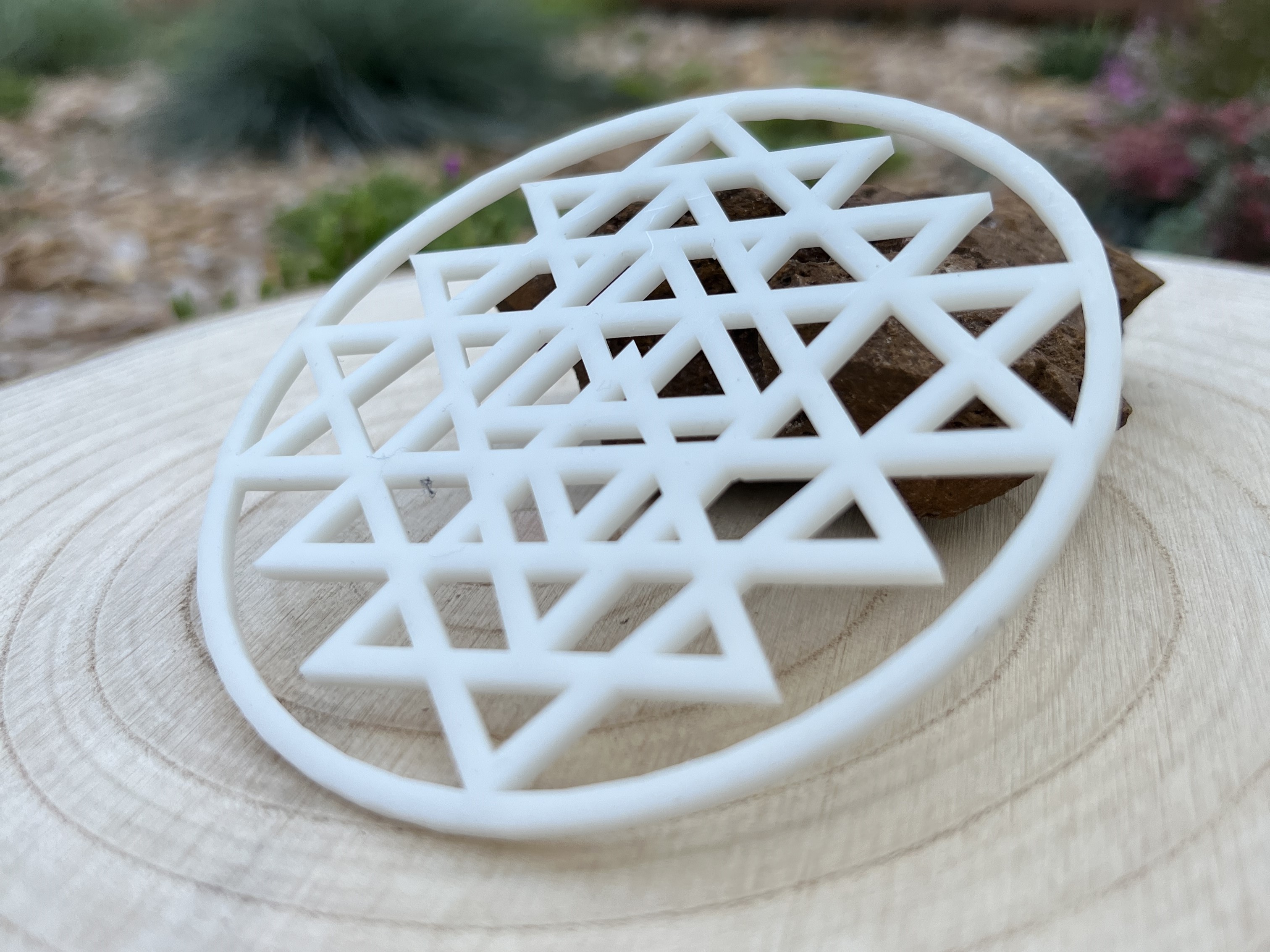Sri Yantra Coaster - Spiritual Symbol