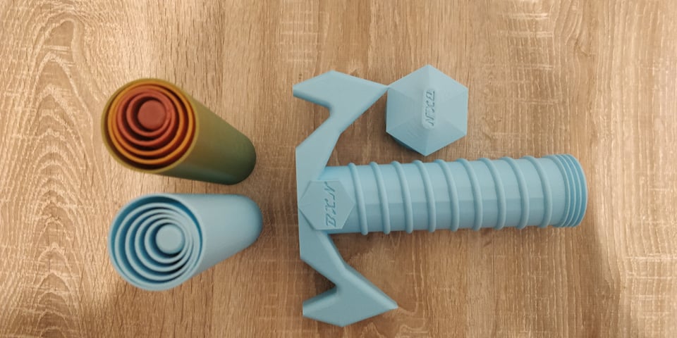 Collapsible Sword - Épée dépliable - No support V1