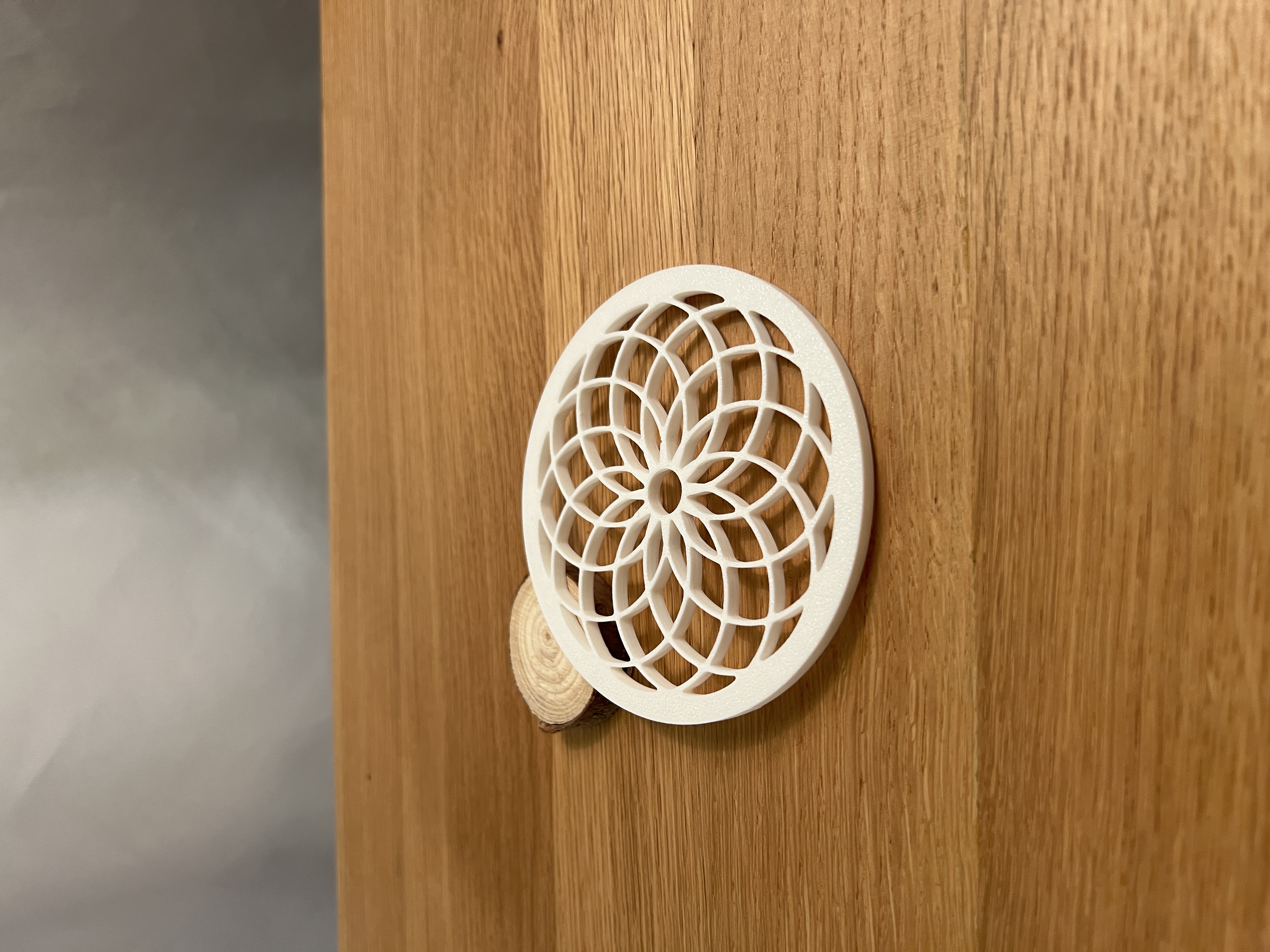 Miniatura 2 do modelo 3D Lotus Mandala Coaster