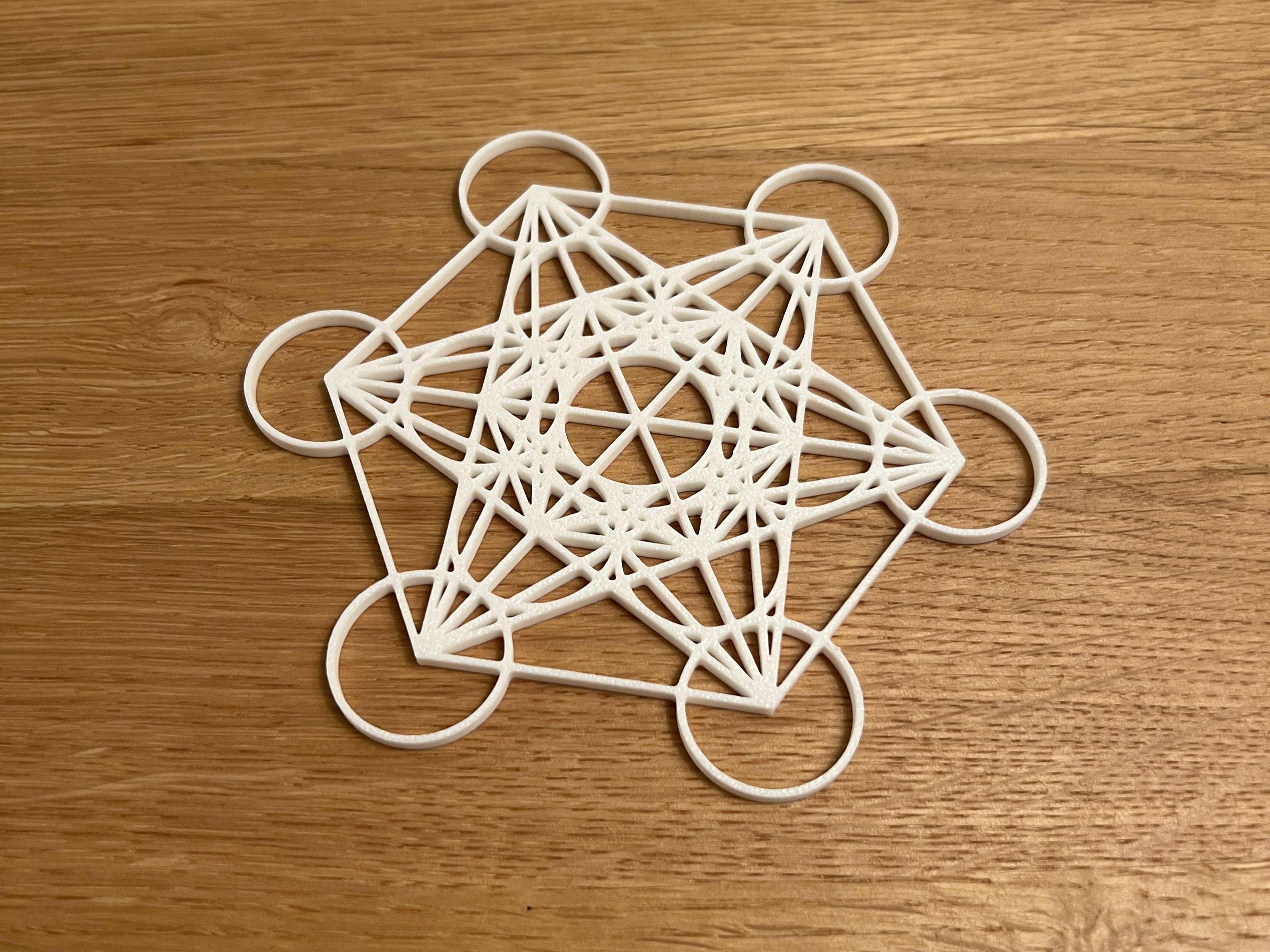 Metatron's Cube Coaster 2.0