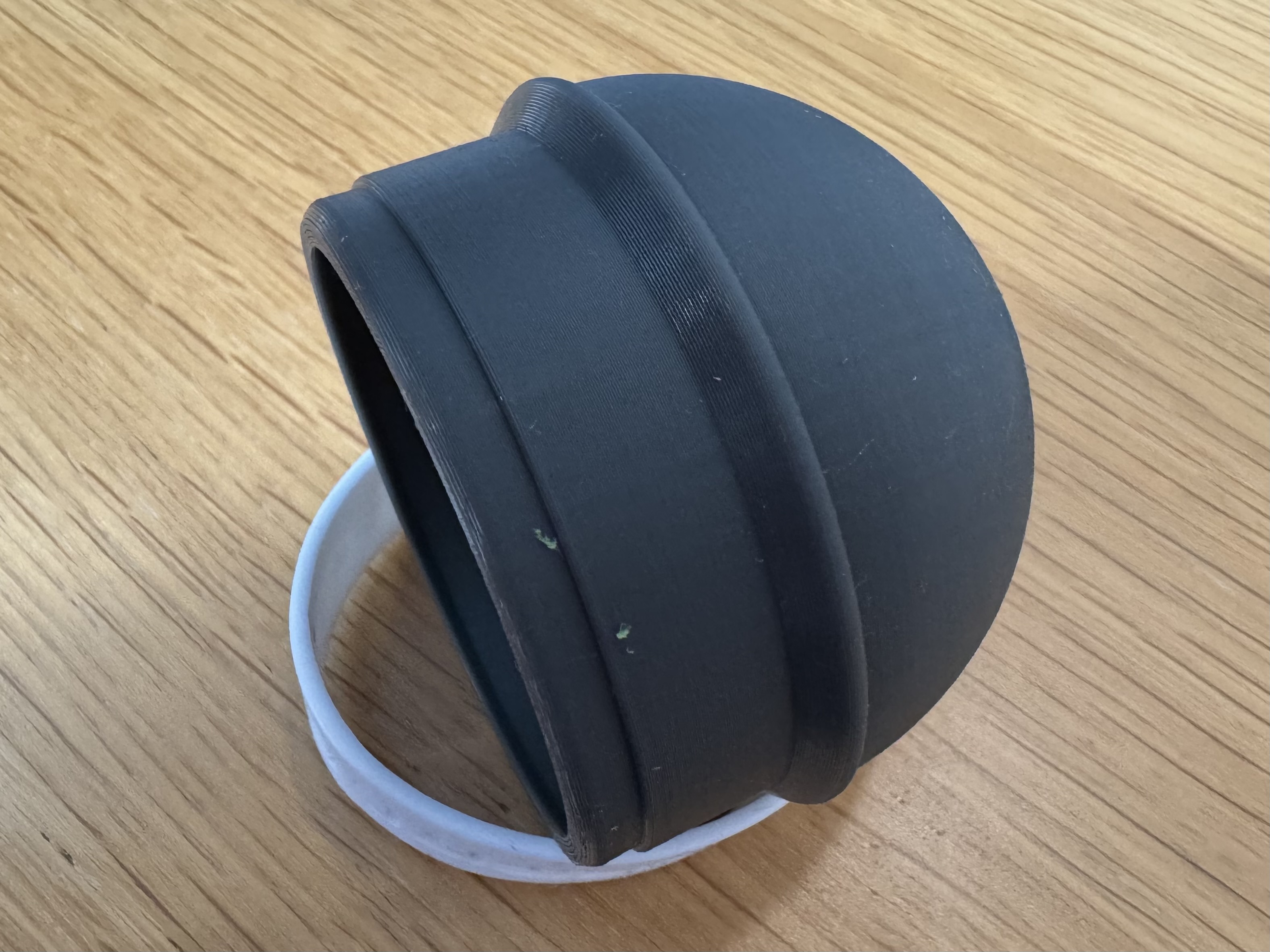 Hemisphere End Cap for 75mm Ducting