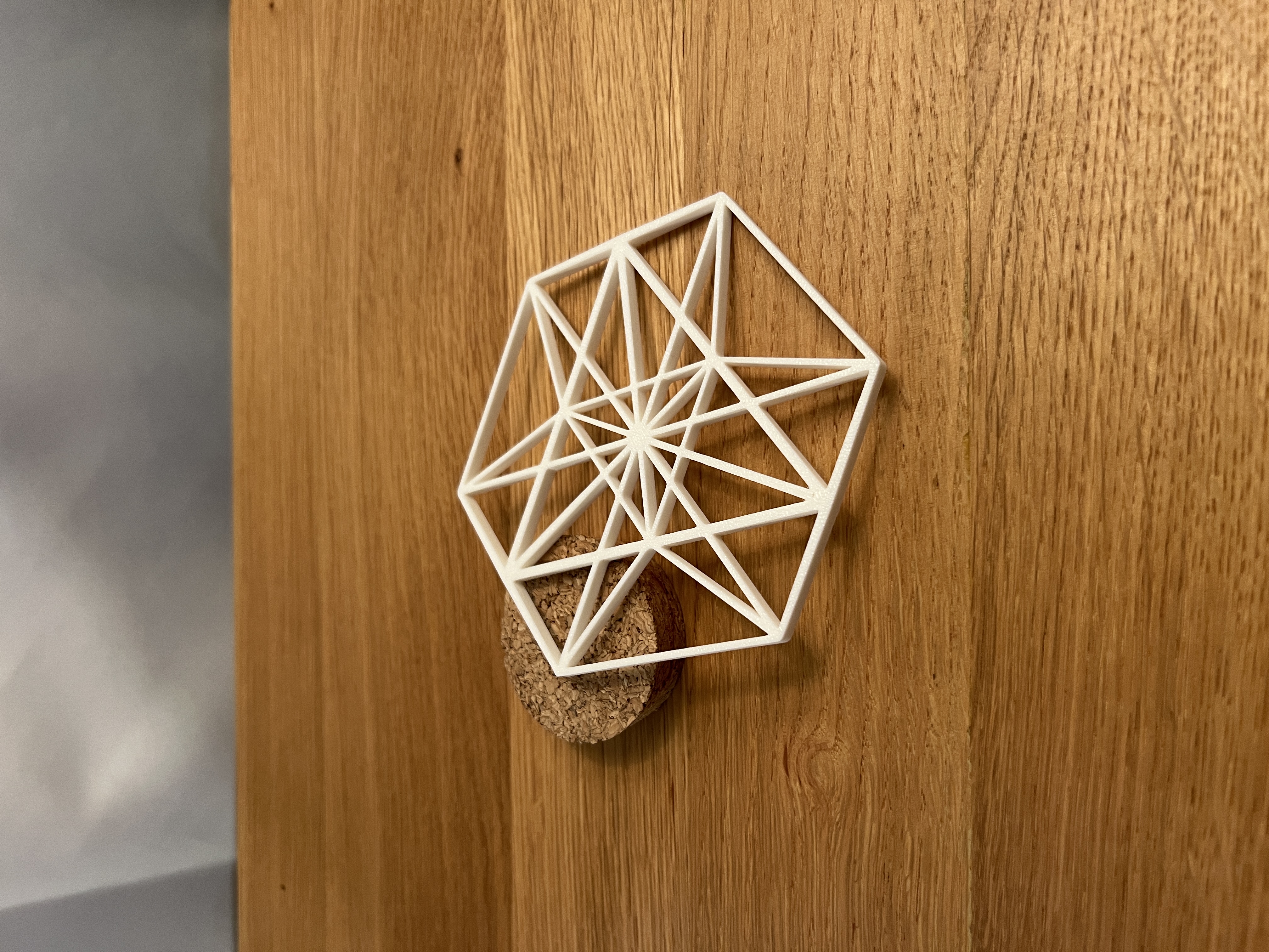 Miniatura 2 do modelo 3D Vector Equilibrium Coaster 1