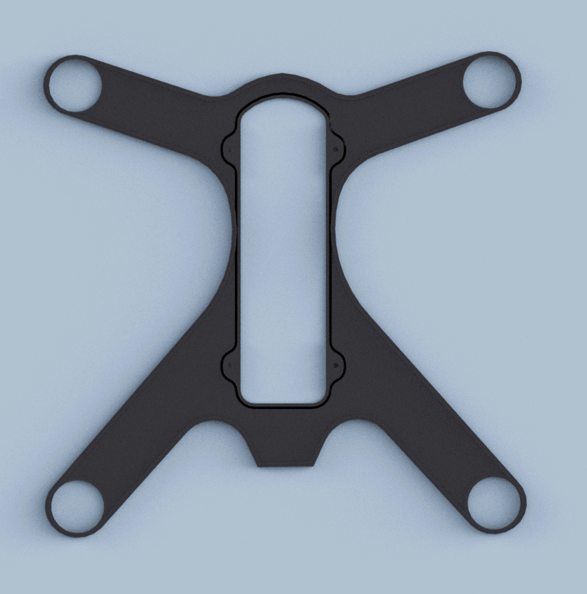 Miniatura 8 do modelo 3D Quadcopter UAV (Drone)