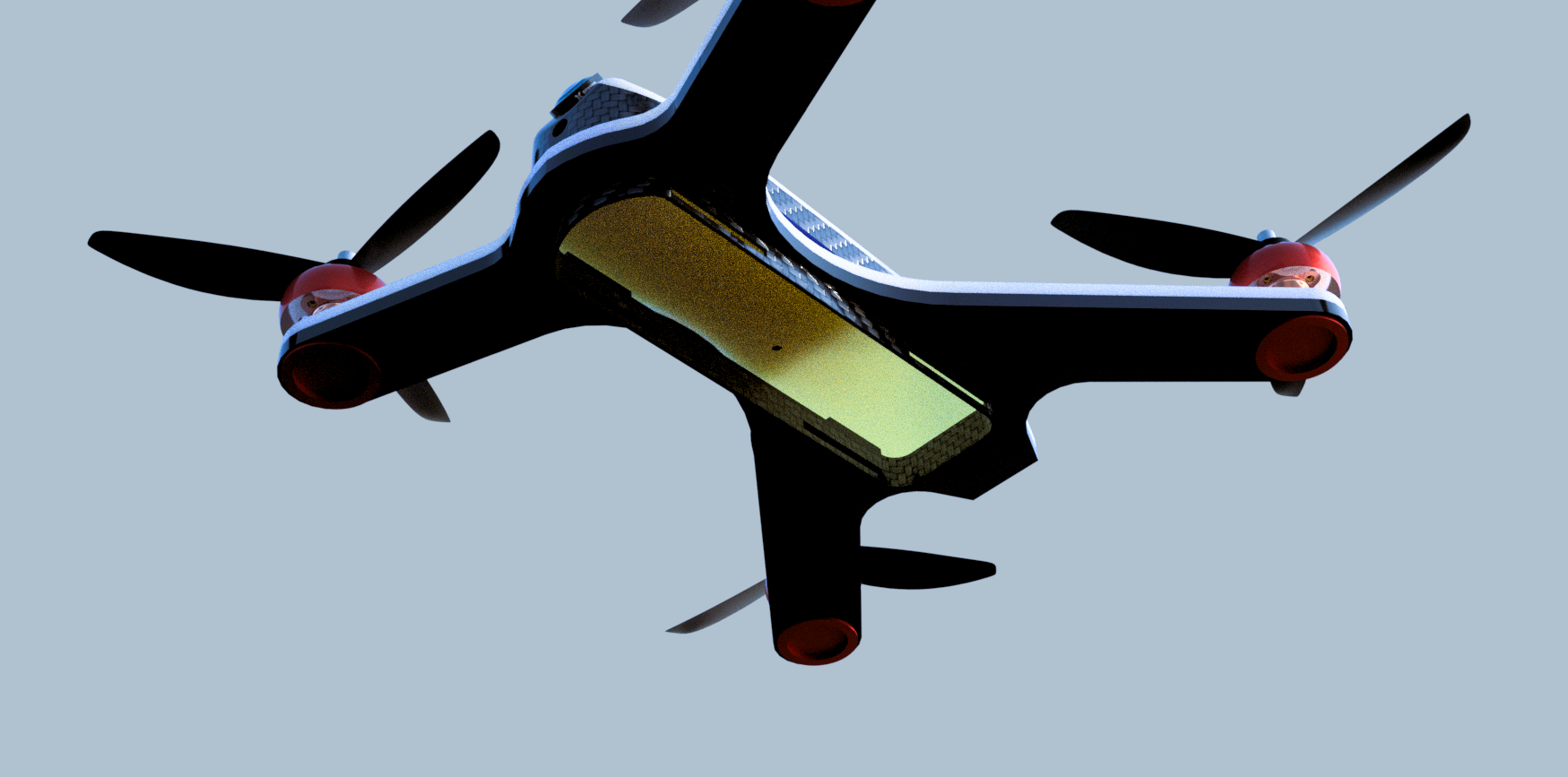 Miniatura 9 do modelo 3D Quadcopter UAV (Drone)