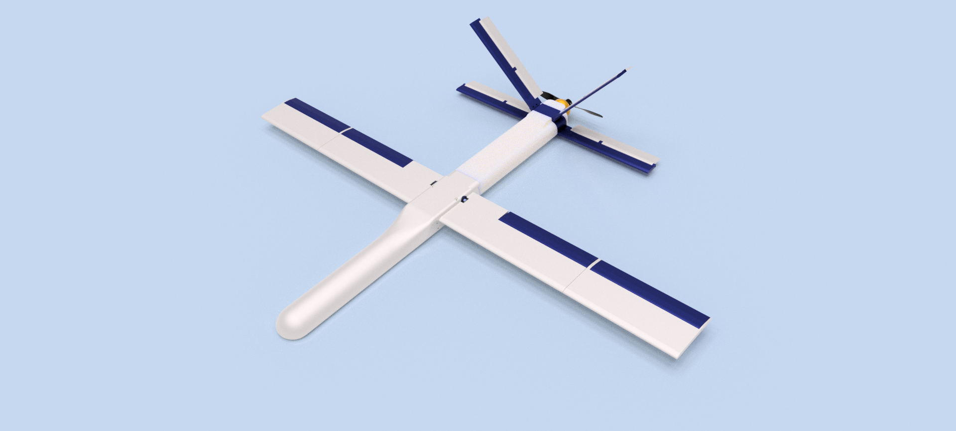 Fixed-wing UAV (Drone)