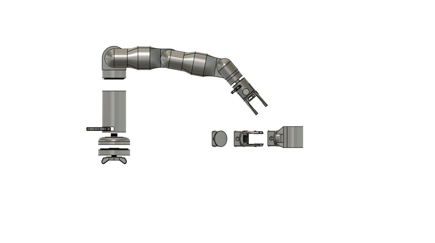 Bras articulé 3ème main établi Festool / Articulated Arm: Third Hand for Festool Workbench