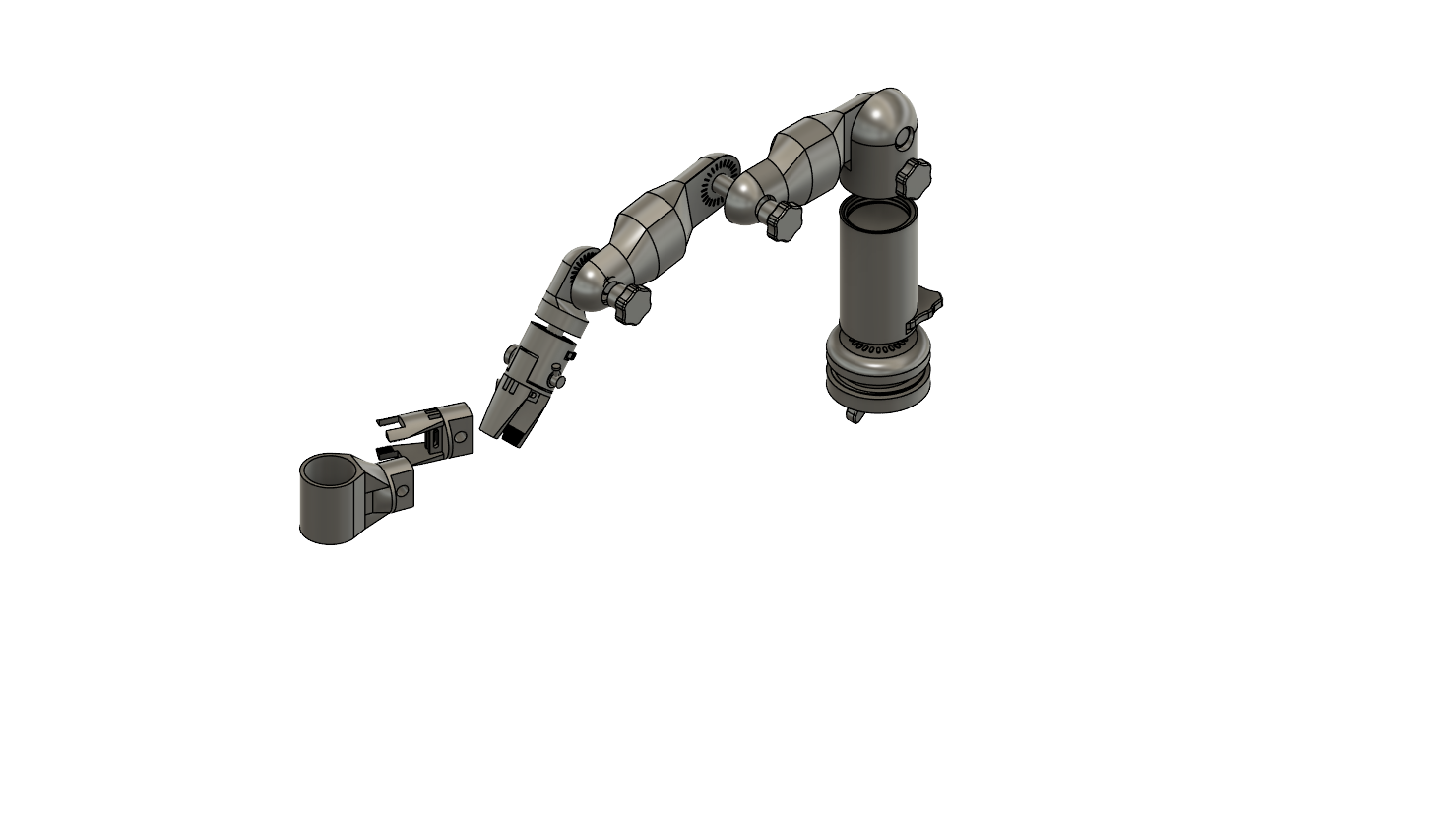 Bras articulé 3ème main établi Festool / Articulated Arm: Third Hand for Festool Workbench — thumbnail 3