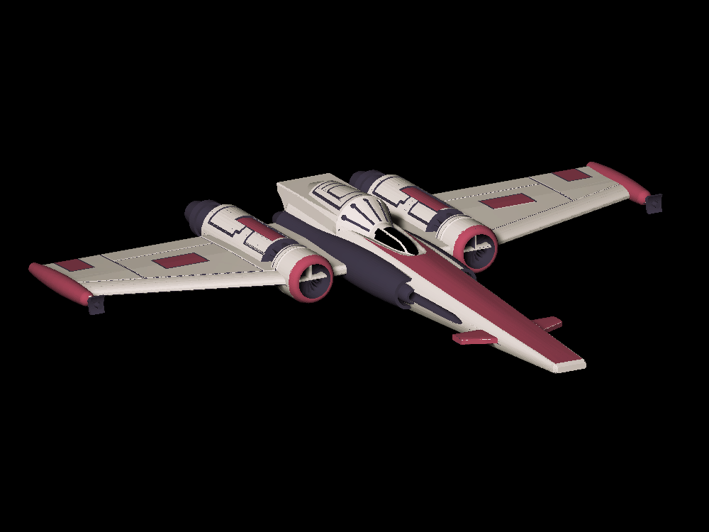 Z-95 Starfighter scaled one in two hundred