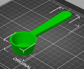 Free STL file 5g / 1.3 tsp scoop / creatine scoop 🔧・3D print design to  download・Cults