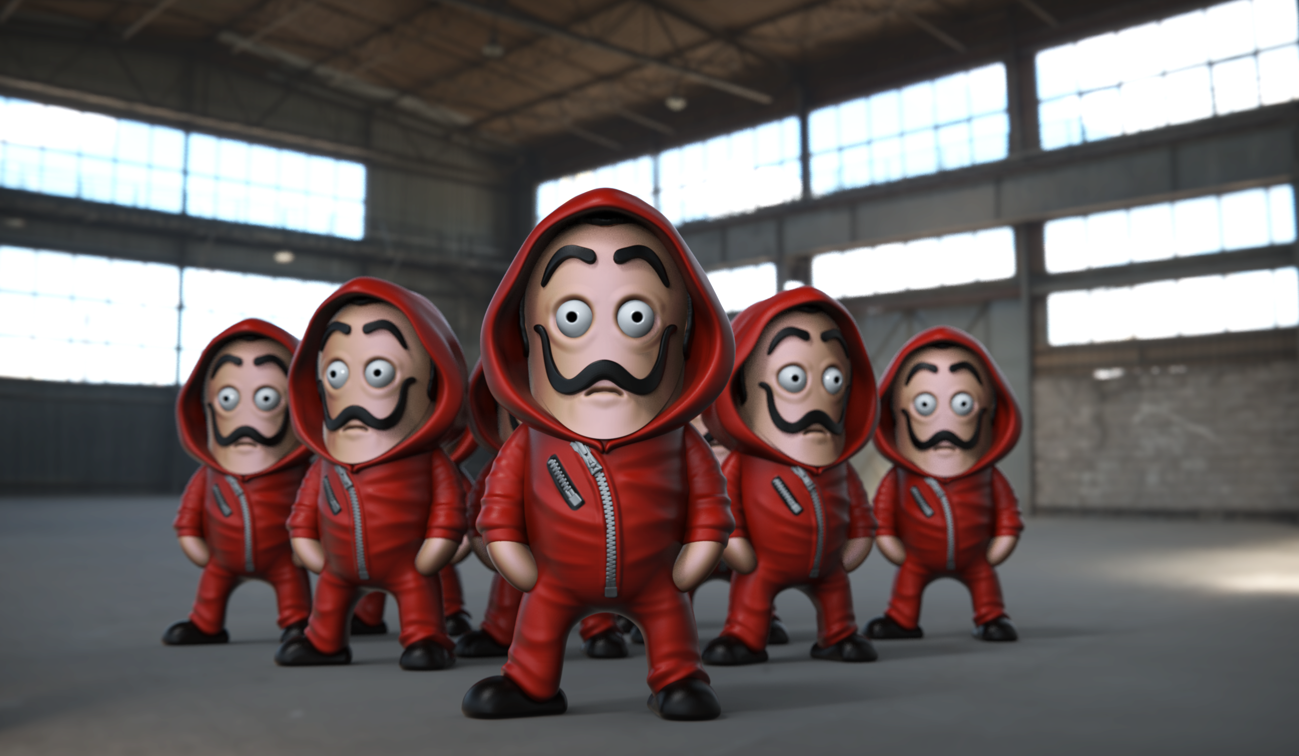 Mini La Casa de Papel dude