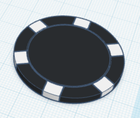 Poker Chip - Easy Two Piece