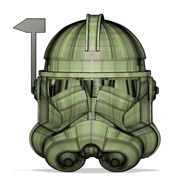 Clone Trooper Helmet Phase Two with Rangefinder