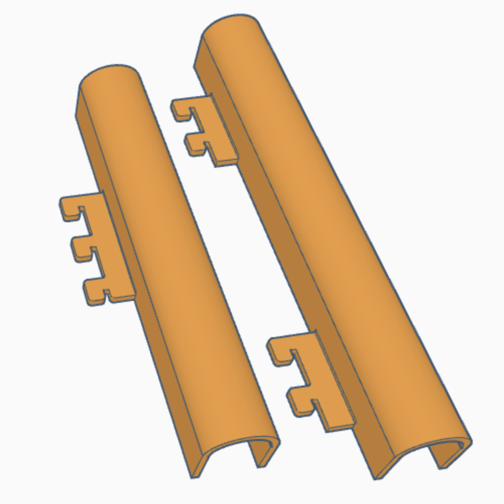 Cubical Corner Wire Track