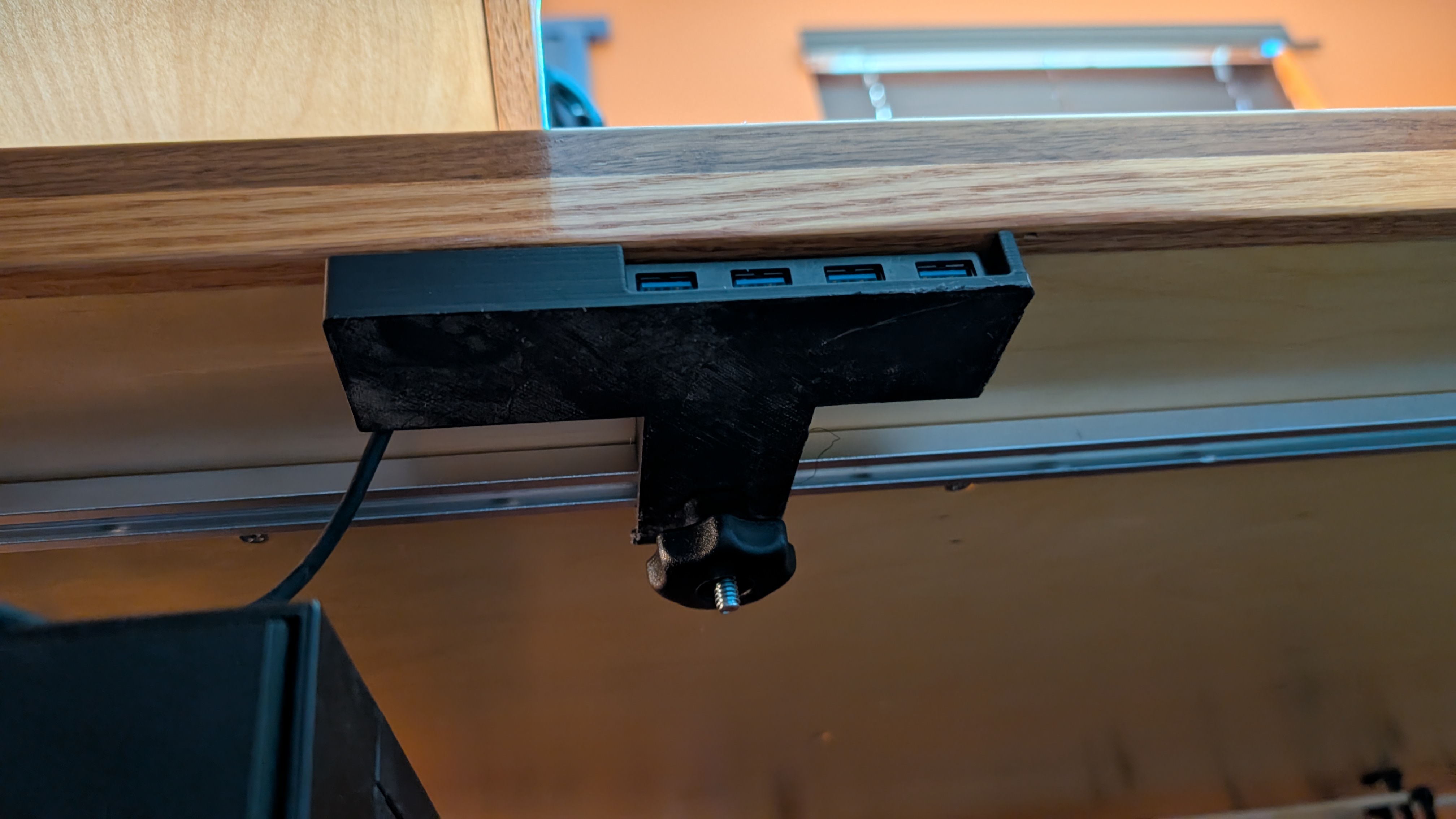 T-Track Mount USB Hub