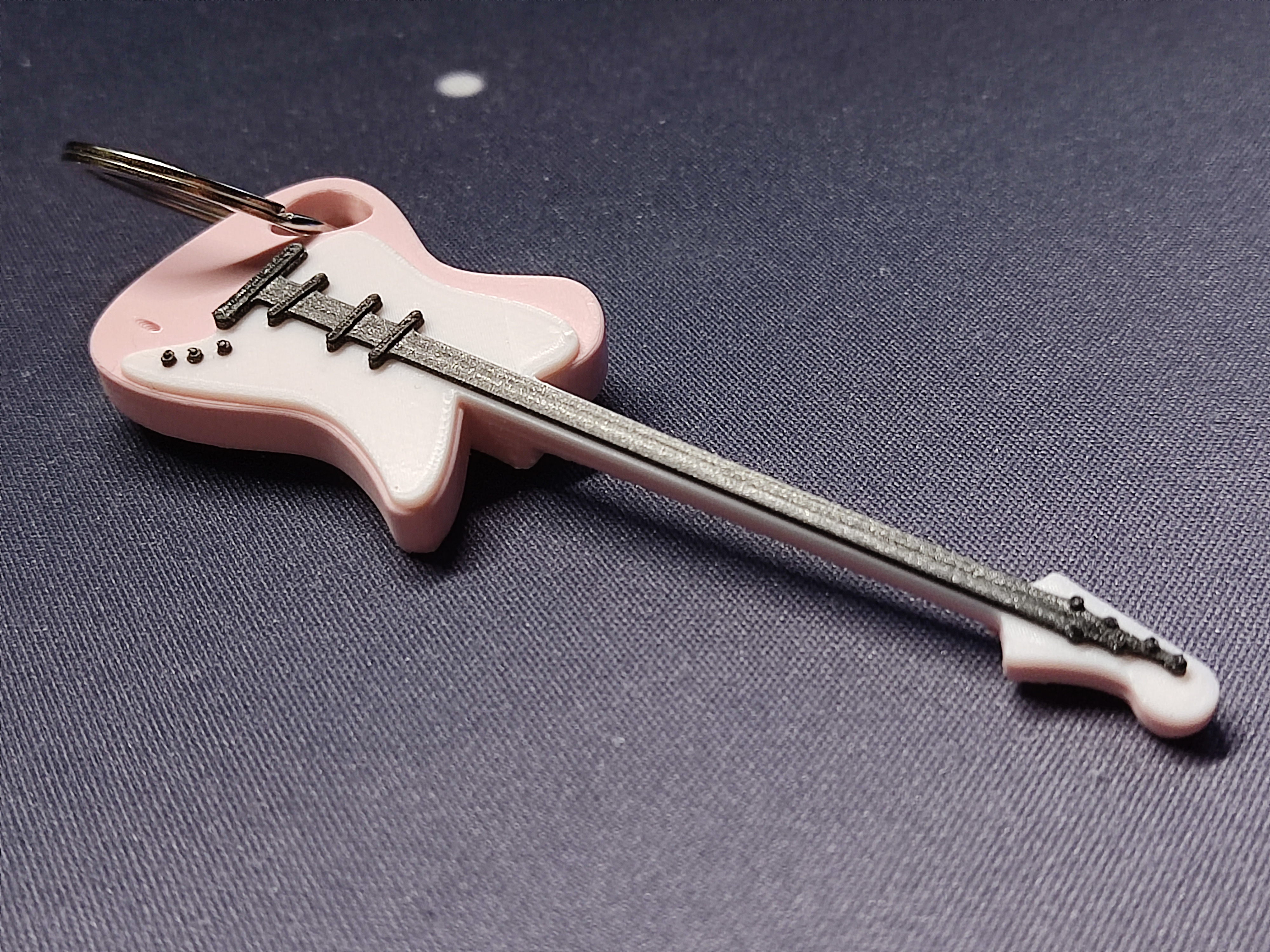 Guitar Keychain 4 colours